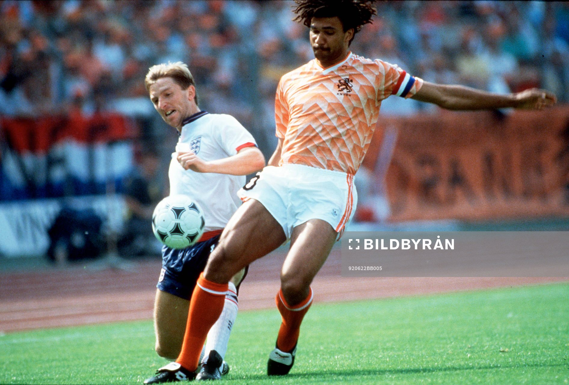 Gary Stevens, England och Ruud Gullit, Holland