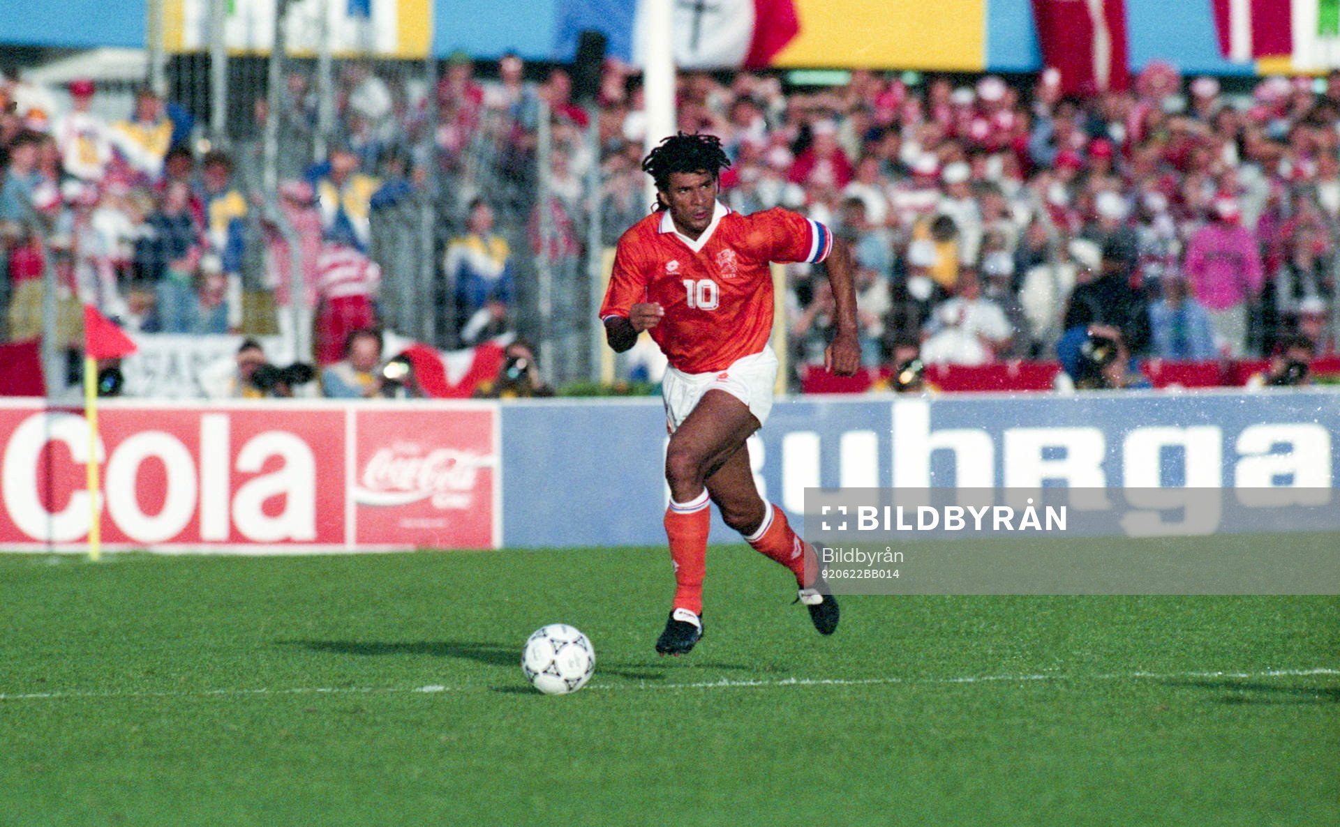 Fotboll, EM92, Semifinal, Holland - Danmark