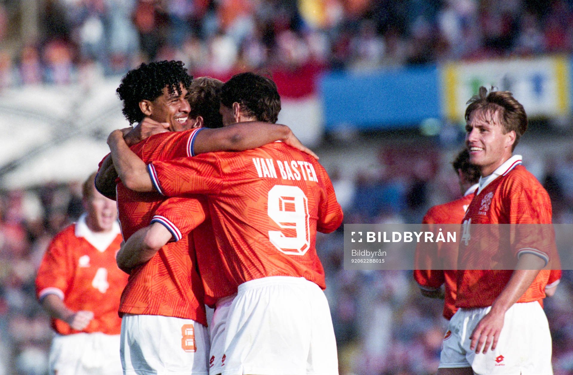 Fotboll, EM92, Semifinal, Holland - Danmark