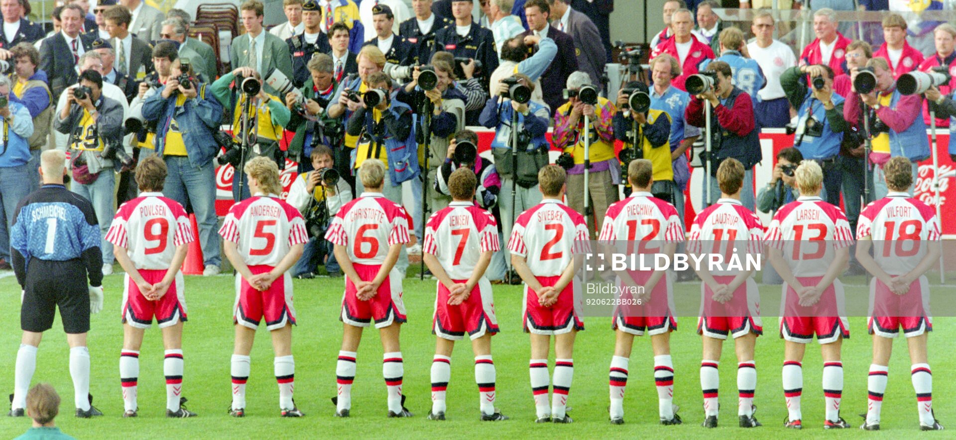 Football, Uefa EURO 1992, Semifinal, Netherlands - Denmark