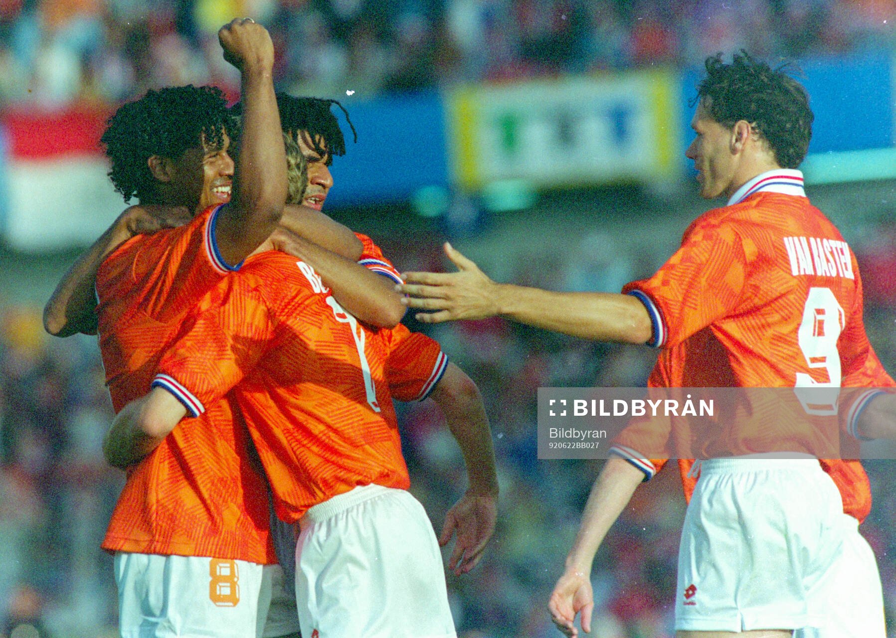 Football, Uefa EURO 1992, Semifinal, Netherlands - Denmark