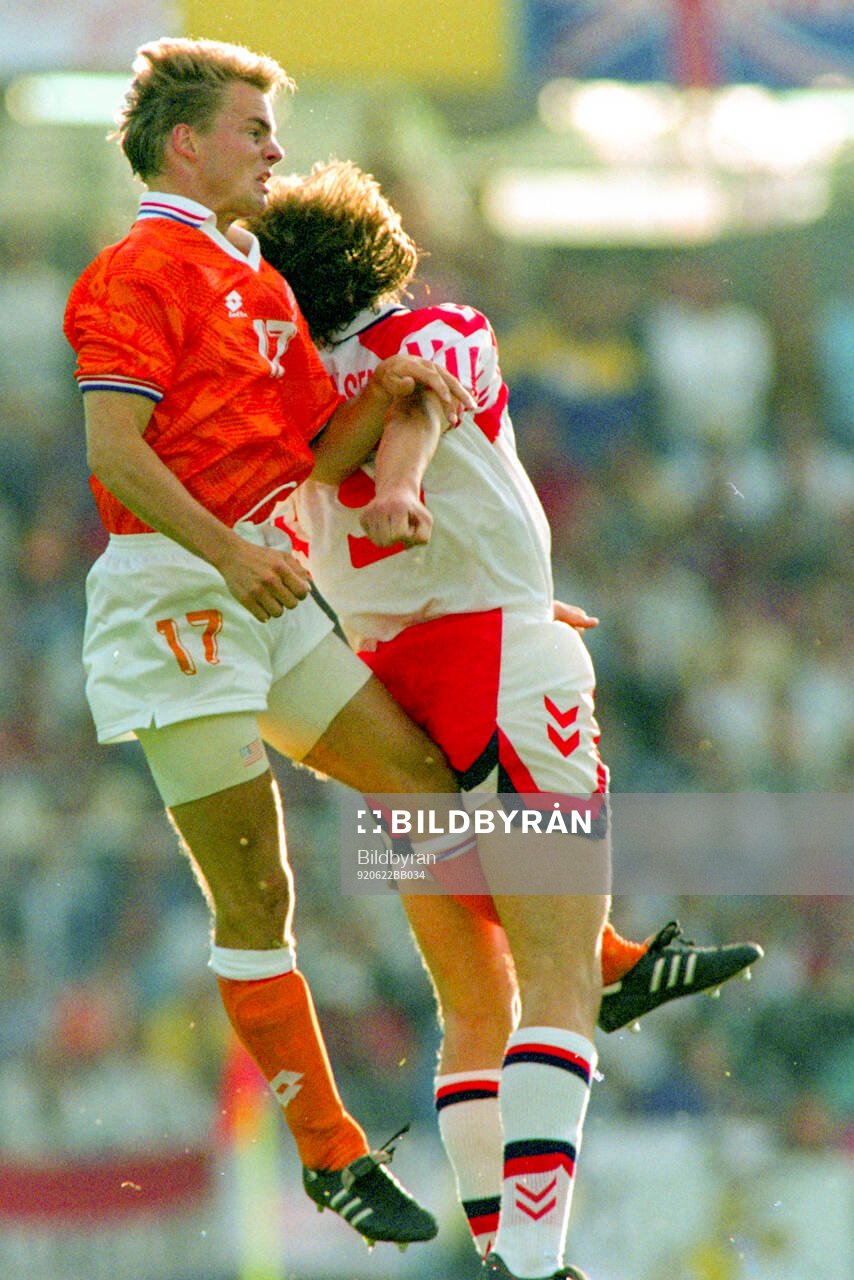 Football, Uefa EURO 1992, Semifinal, Netherlands - Denmark