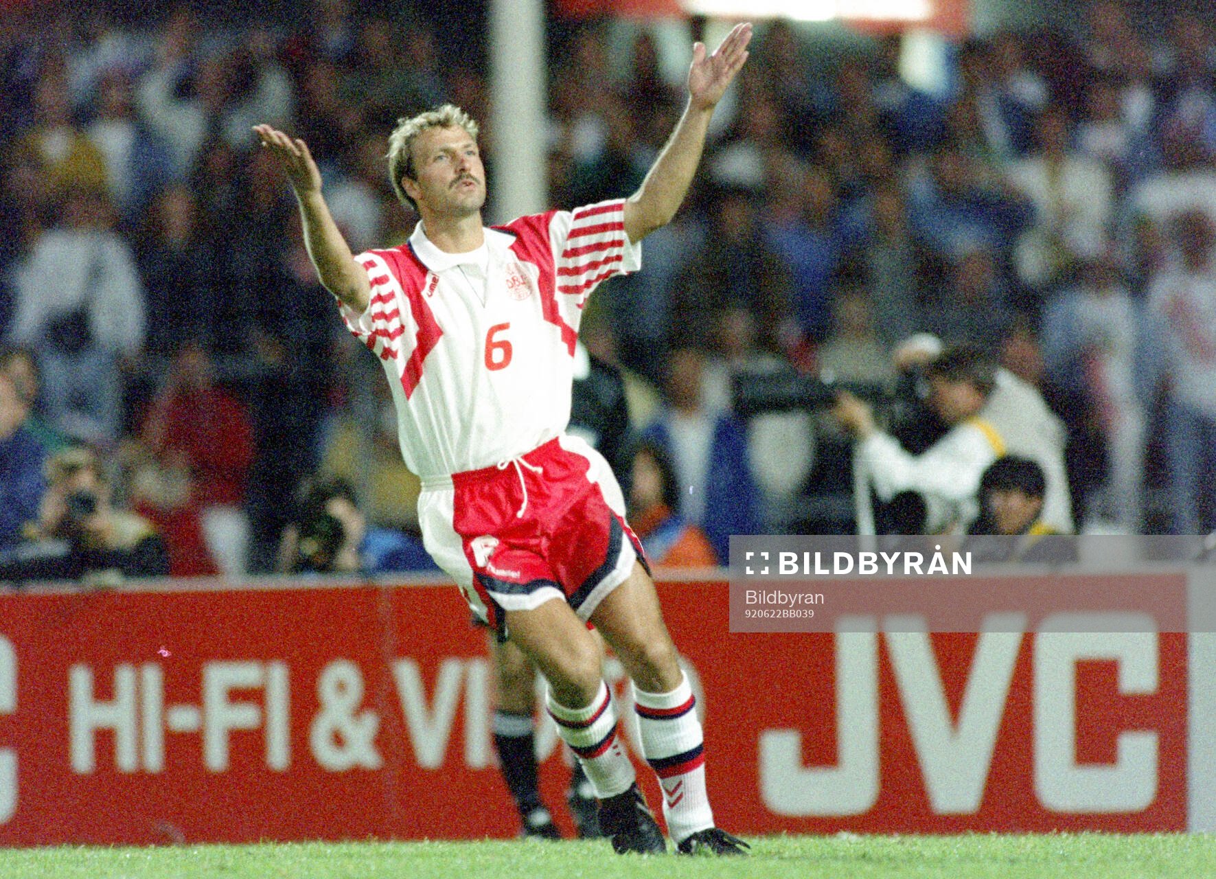 Football, Uefa EURO 1992, Semifinal, Netherlands - Denmark