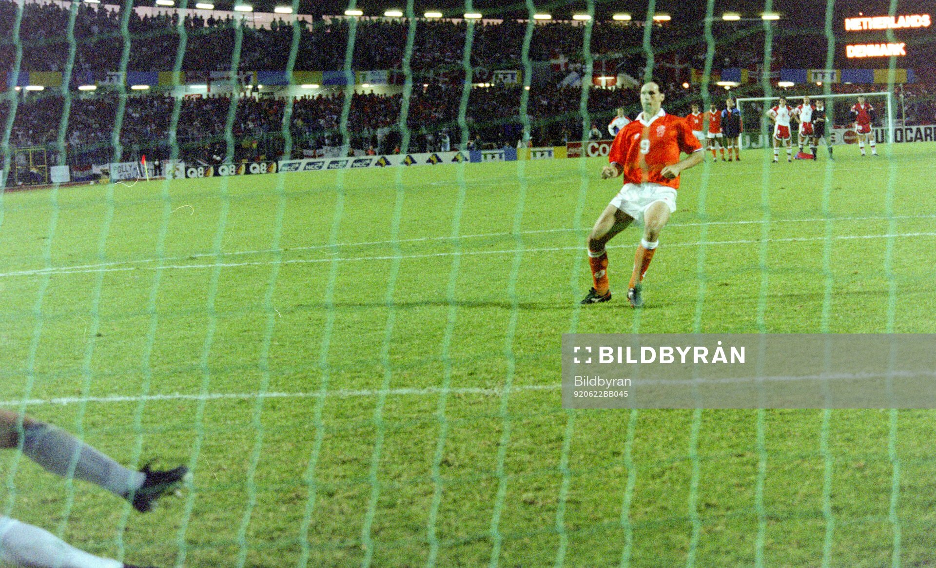 Football, Uefa EURO 1992, Semifinal, Netherlands - Denmark