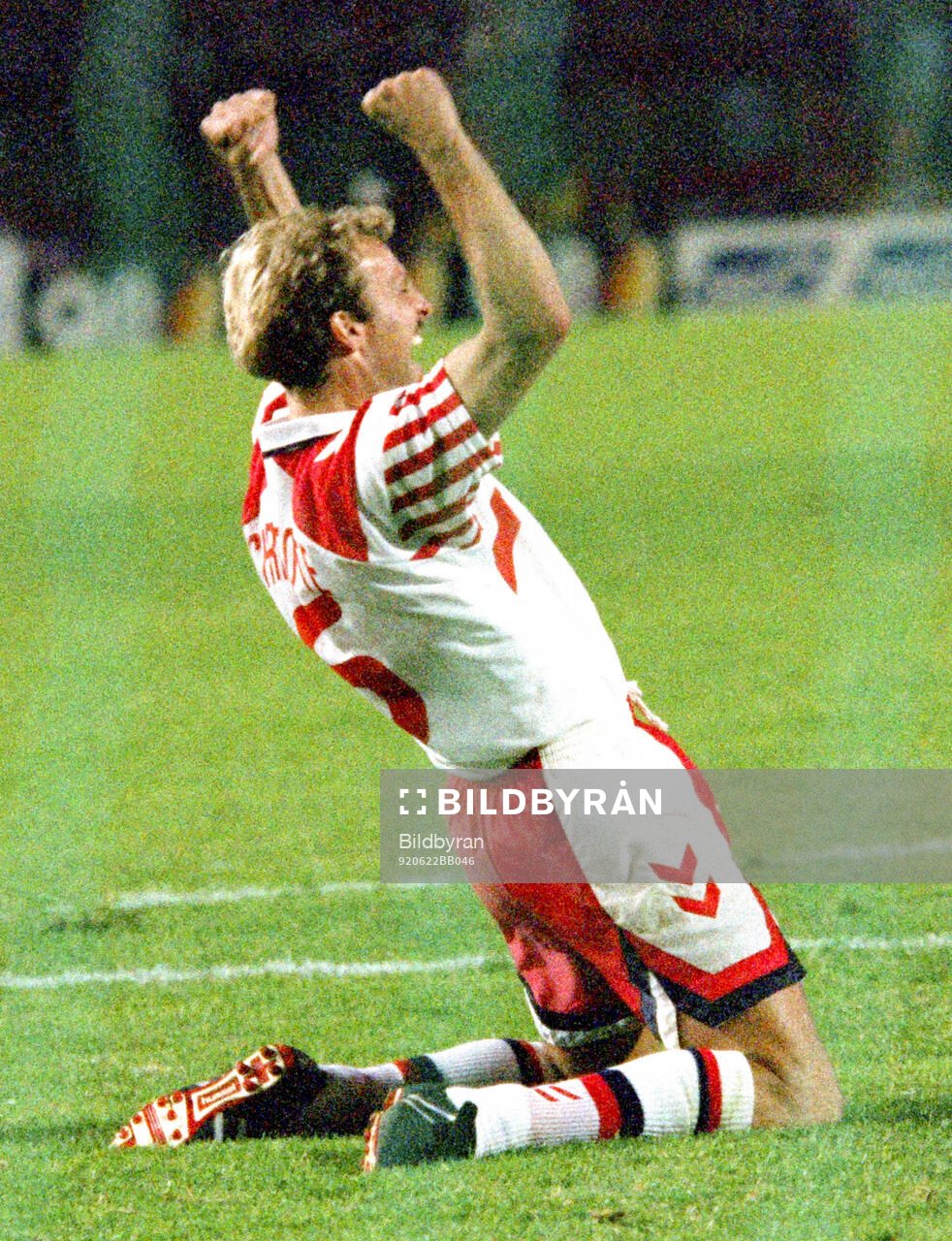 Football, Uefa EURO 1992, Semifinal, Netherlands - Denmark