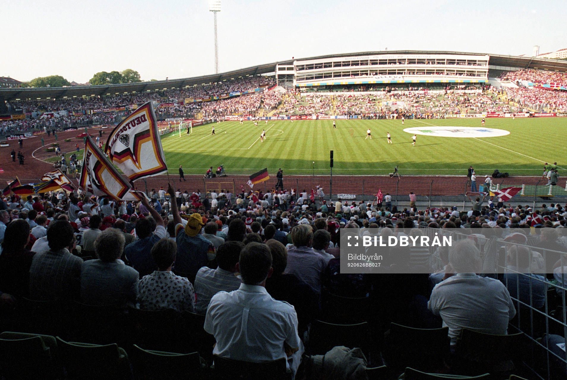 Översiktsbild på Nya Ullevi