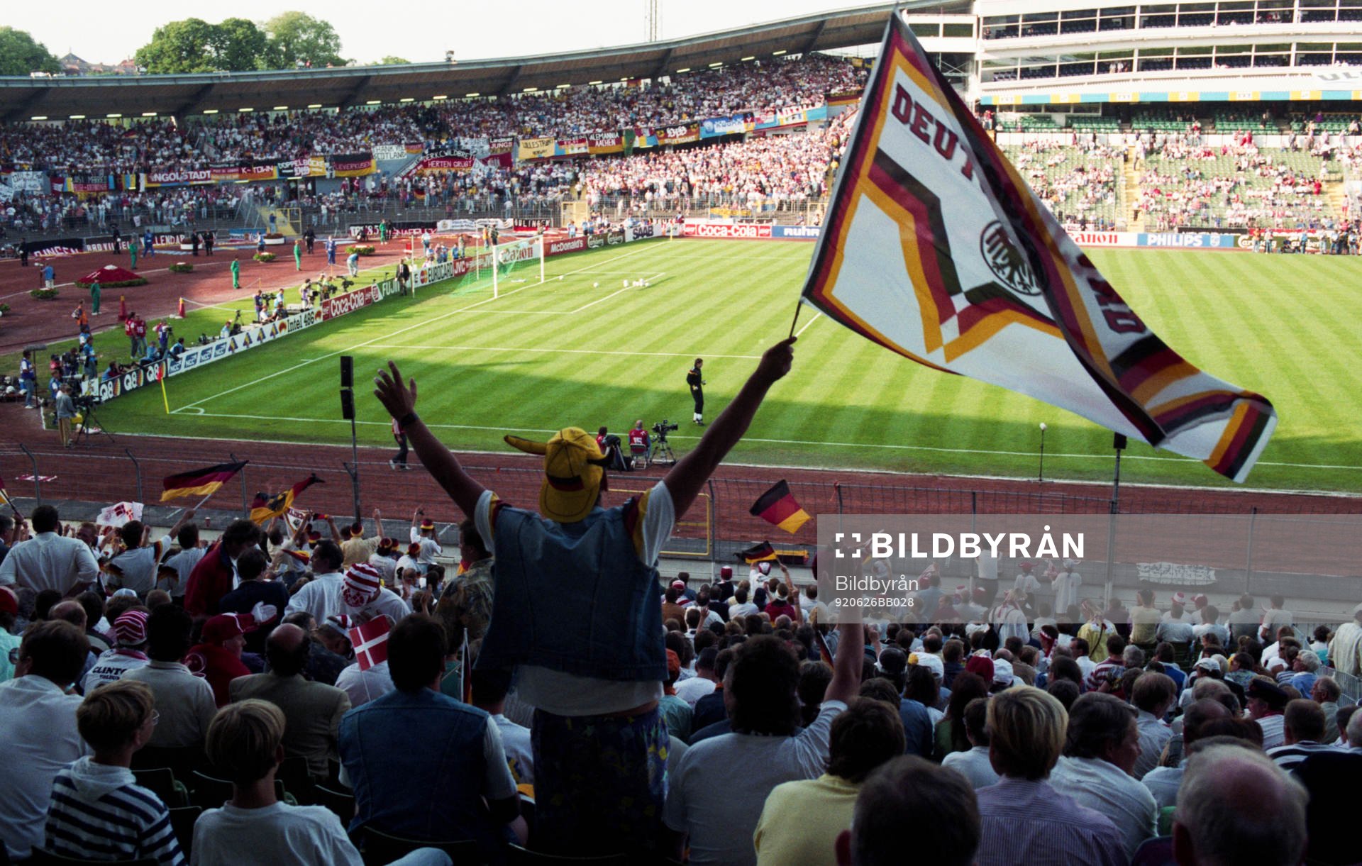 Översiktsbild på Nya Ullevi
