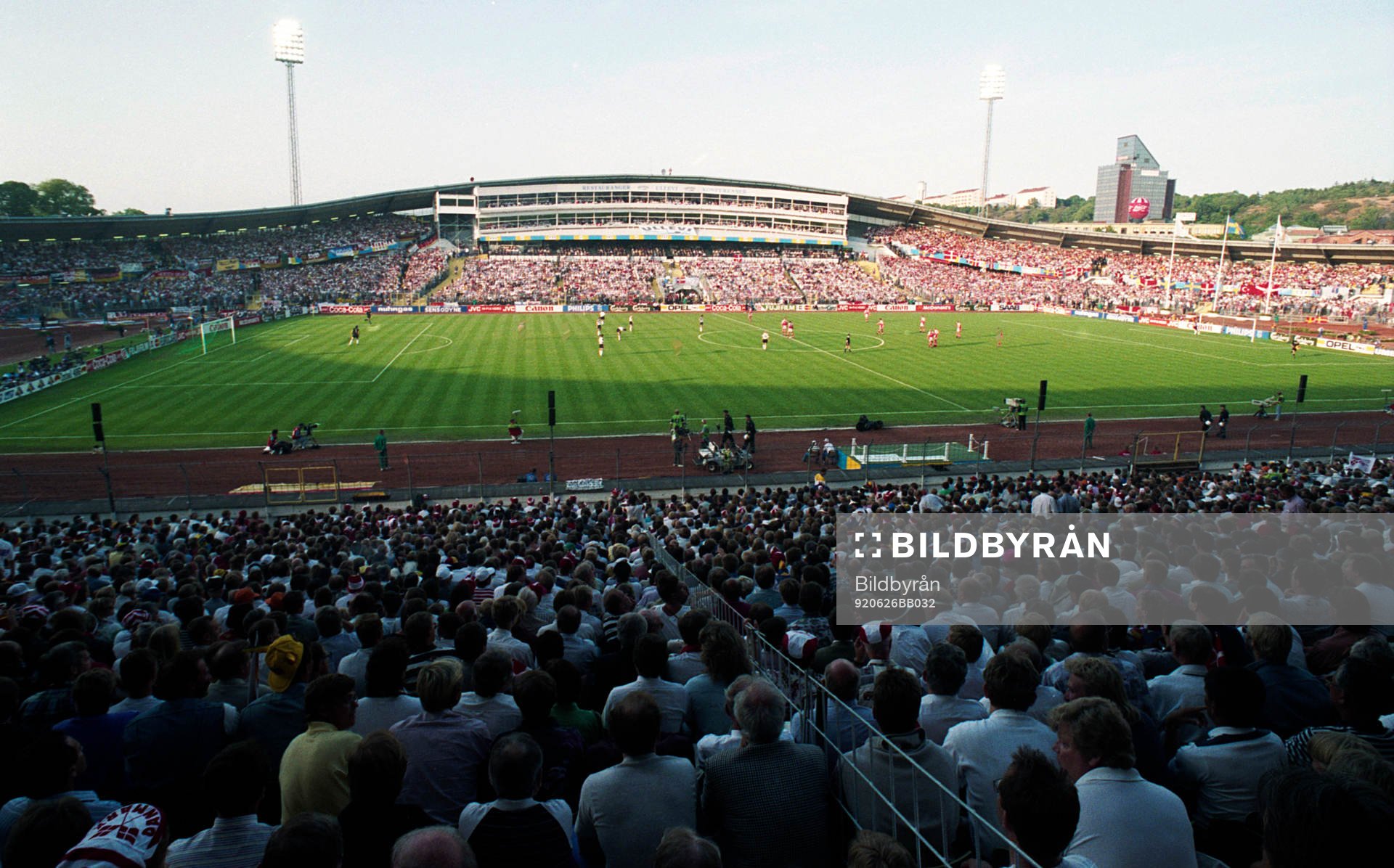 Översiktsbild på Nya Ullevi