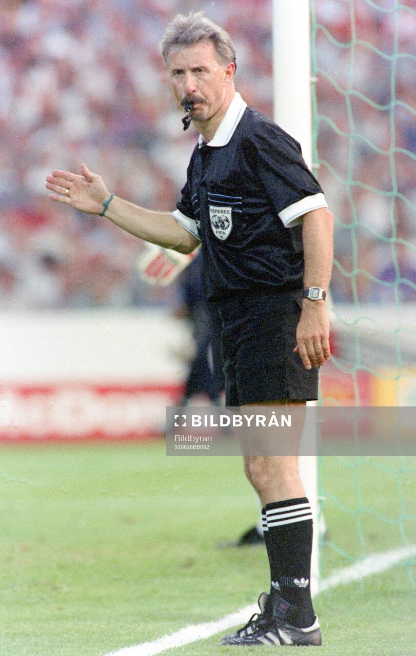 The referee Bruno Galler