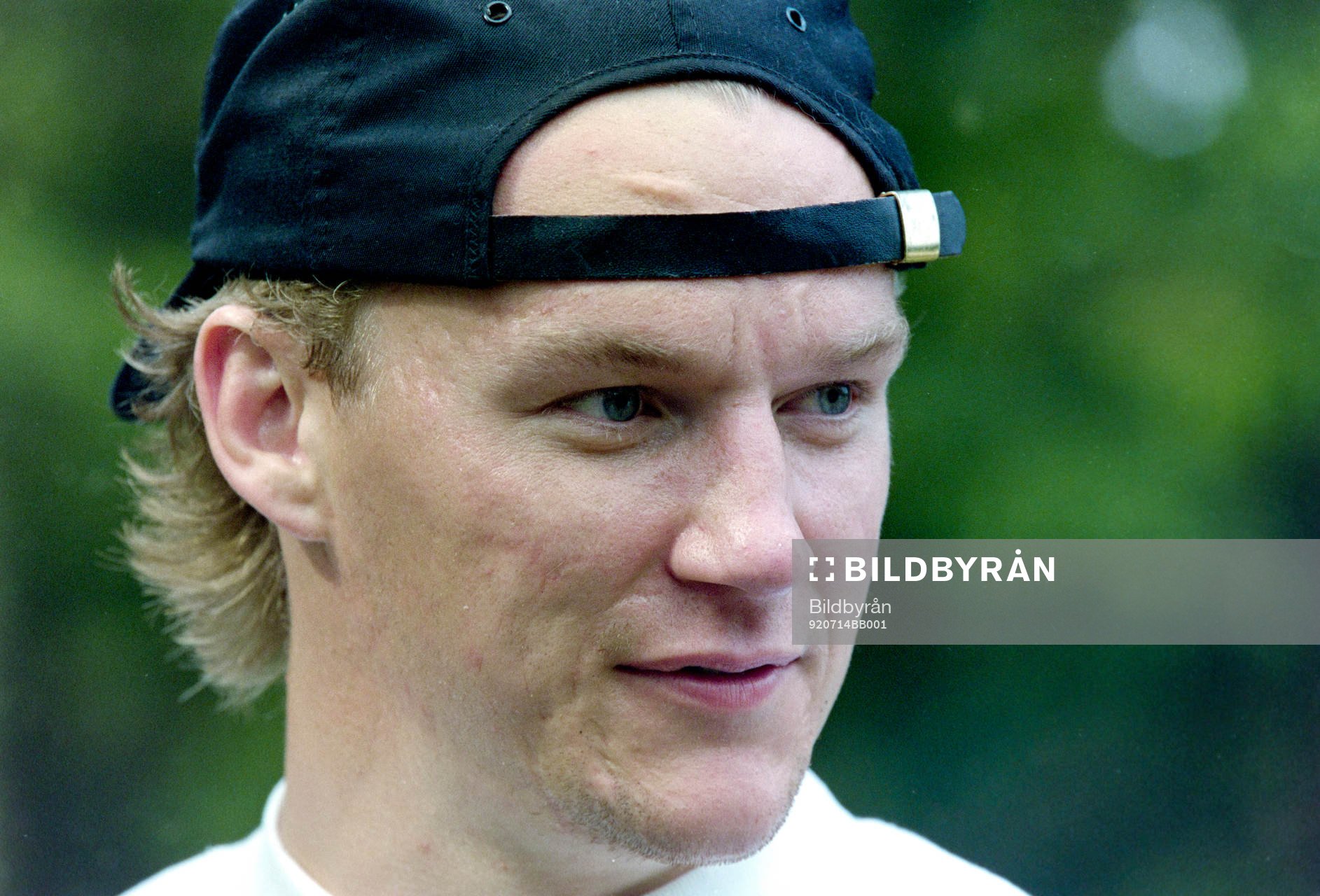 Tomas Forslund spelar golf i Halmstad