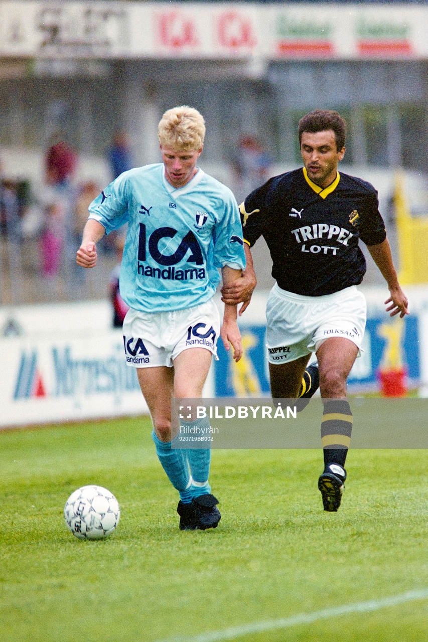 Henrik Nilsson, Malmö med bollen