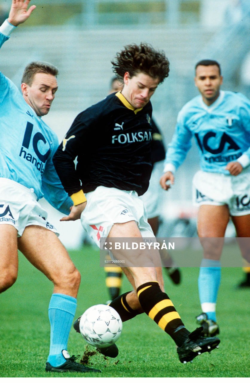 Dick Lidman, AIK och Torbjörn Persson, Malmö FF