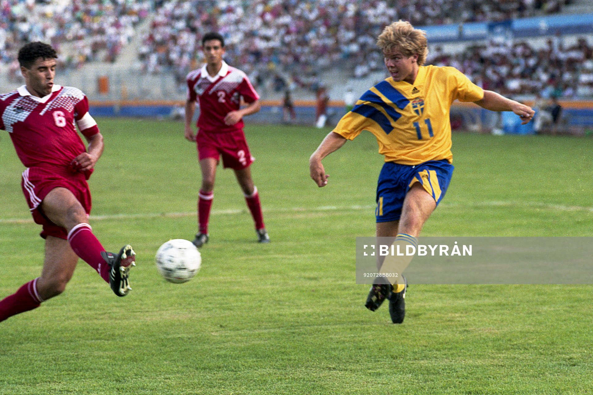  Tomas Brolin, Sverige.