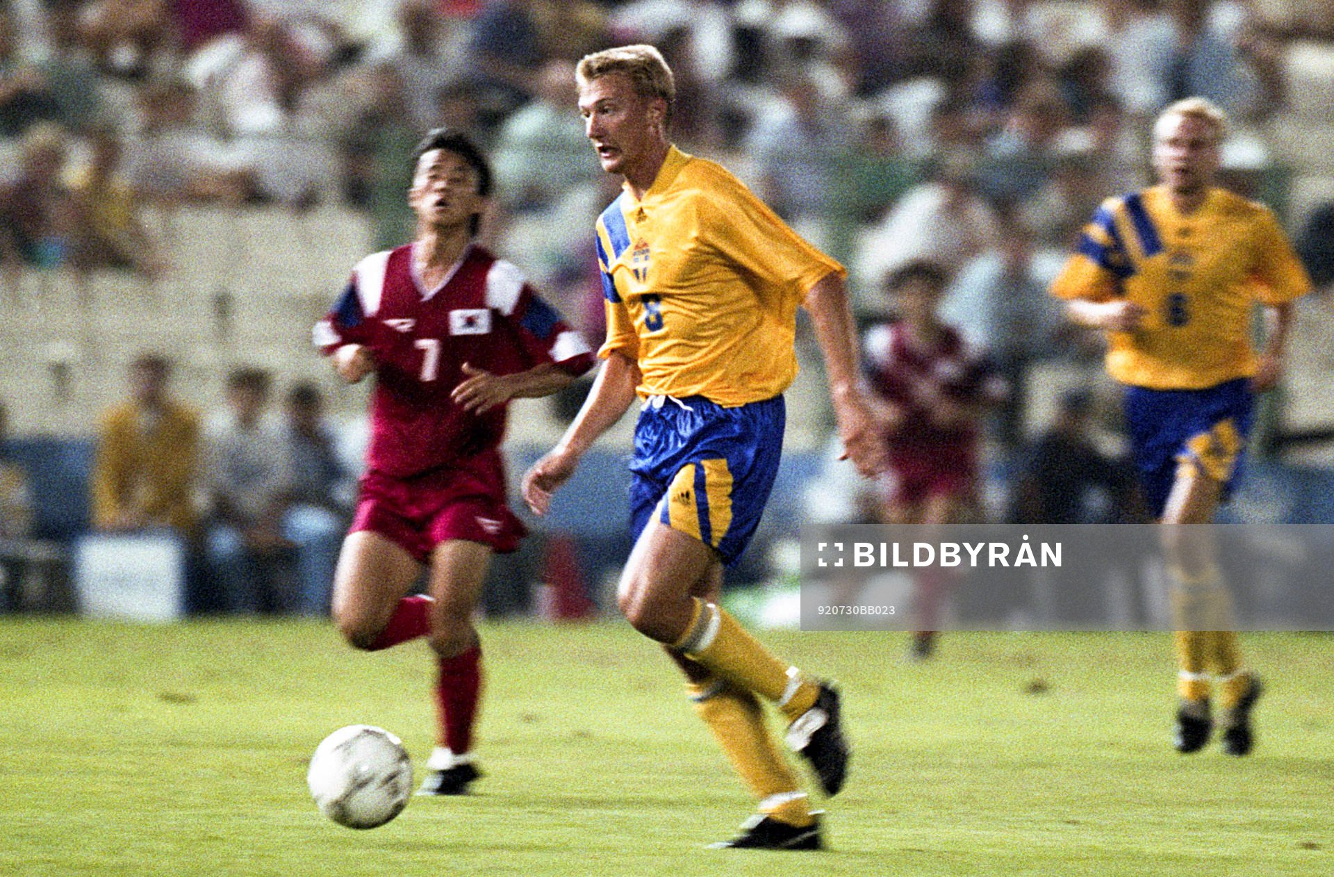 Stefan Landberg, Sverige med bollen