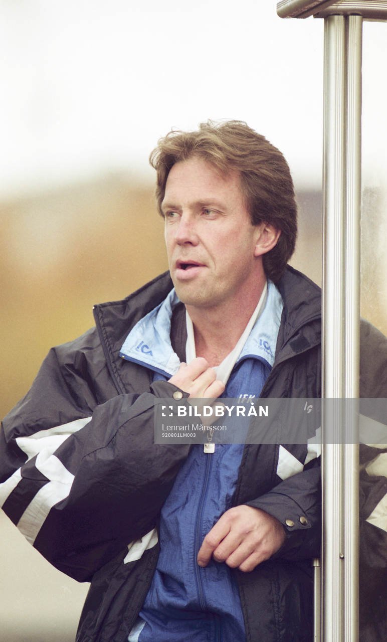Roger Gustafsson, tränare i Göteborg