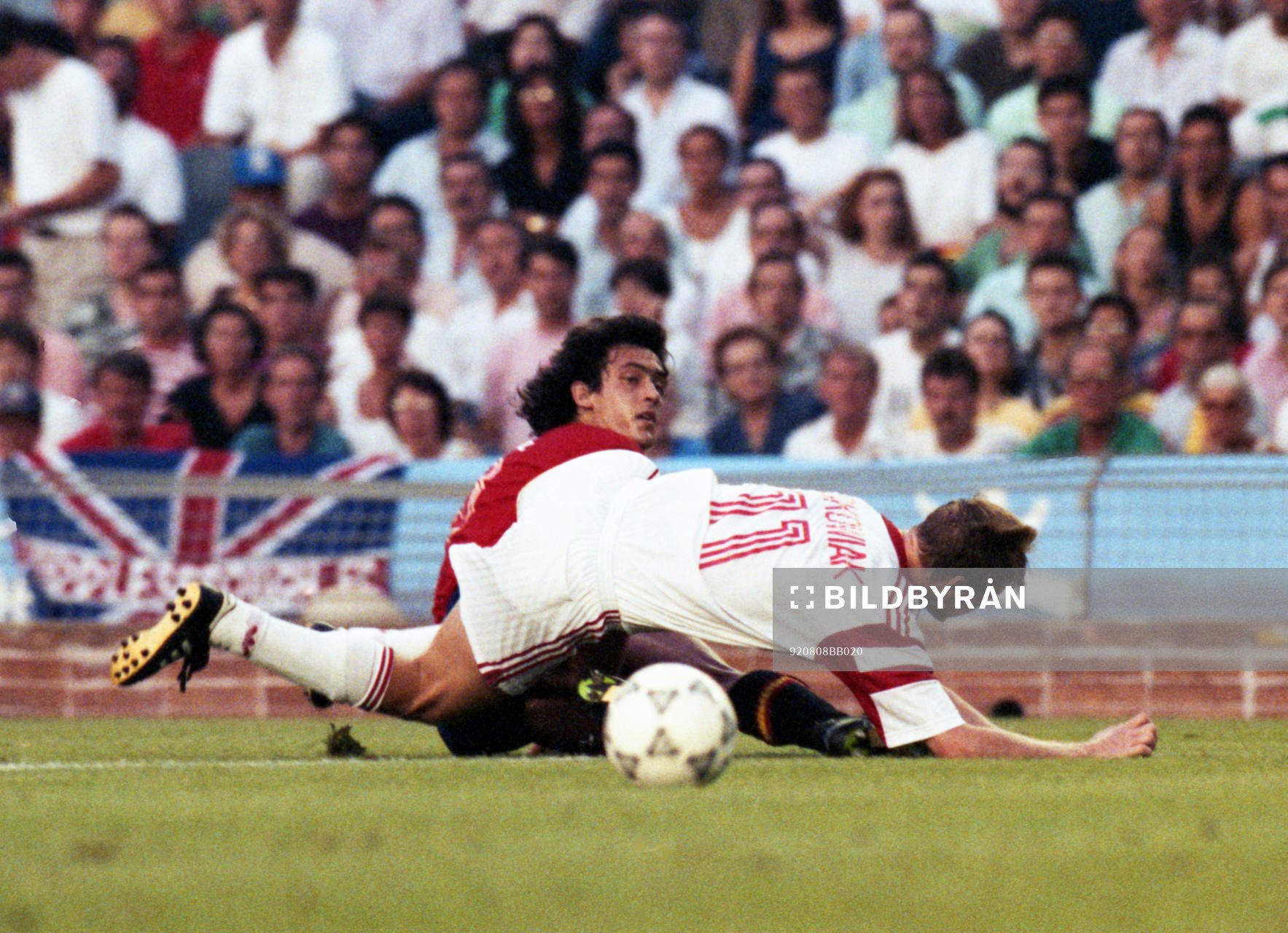 OS 1992, Fotboll, Final, Polen - Spanien, 2-3