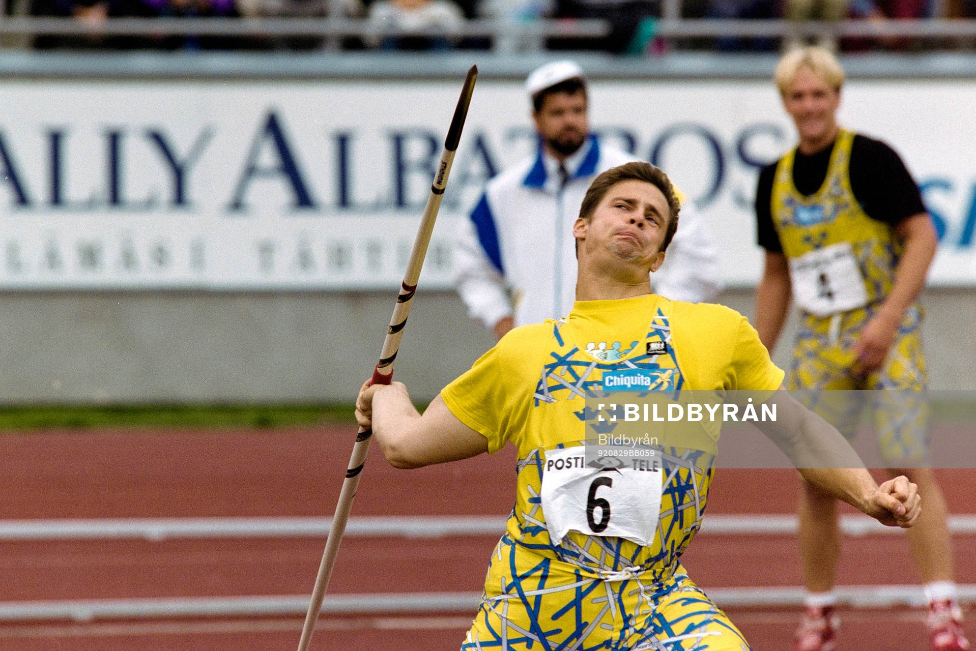 Patrik Bodén, Sverige i spjut