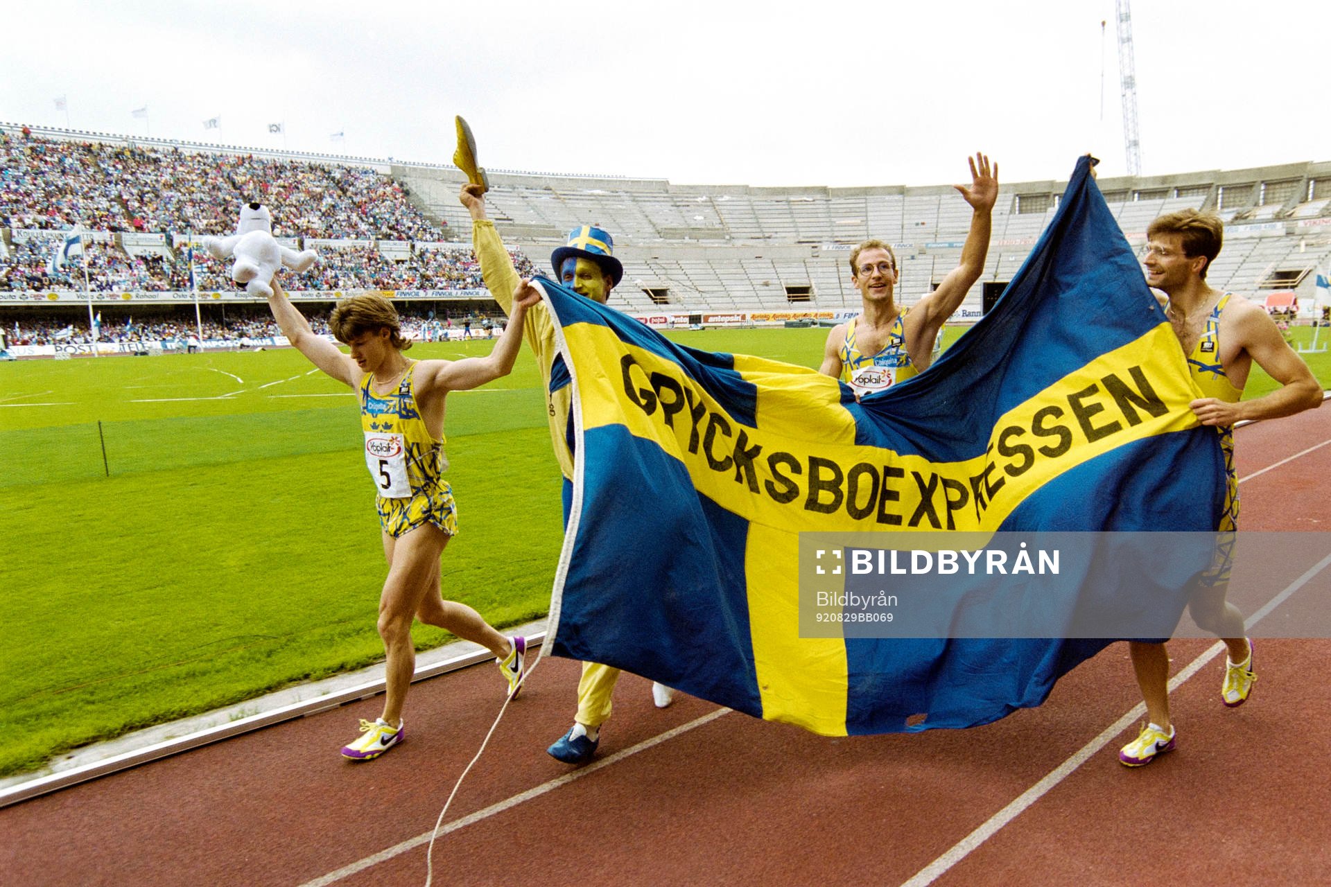 Torbjörn Eriksson, Thomas Leandersson och Lars Hedner,