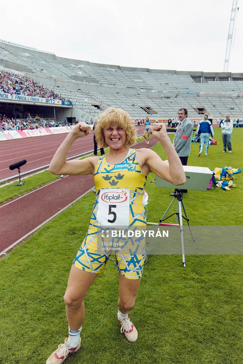 Erica Johansson, Sverige jublar