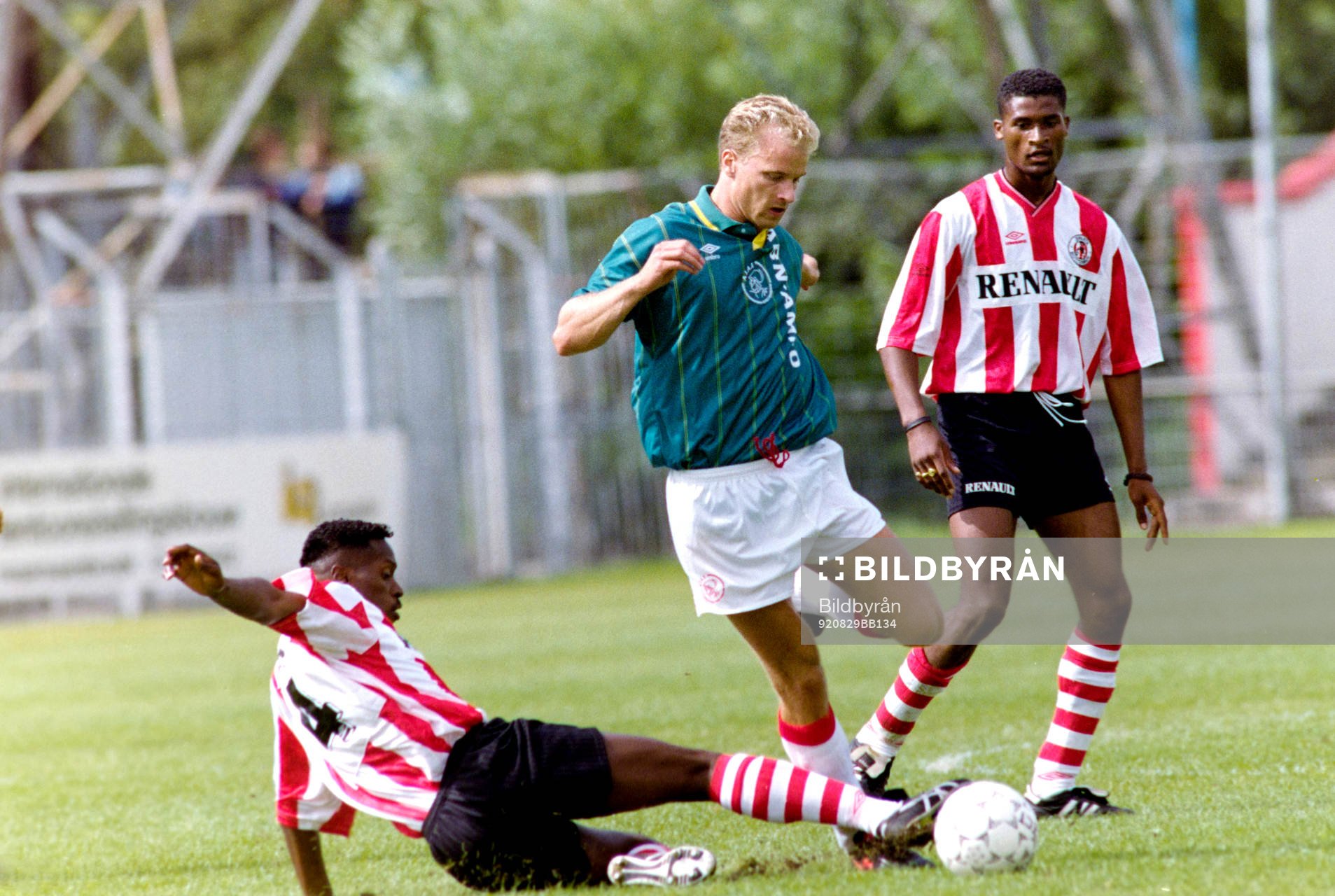 Fotboll, Eredivisie, Sparta Rotterdam - Ajax, 0-0: Dennis Bergkamp, Ajax. 