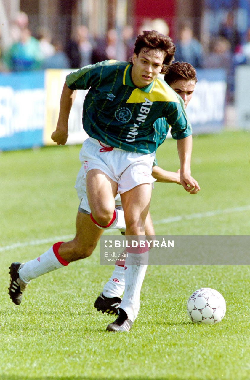 Fotboll, Eredivisie, Sparta Rotterdam - Ajax, 0-0: Jari Litmanen, Ajax