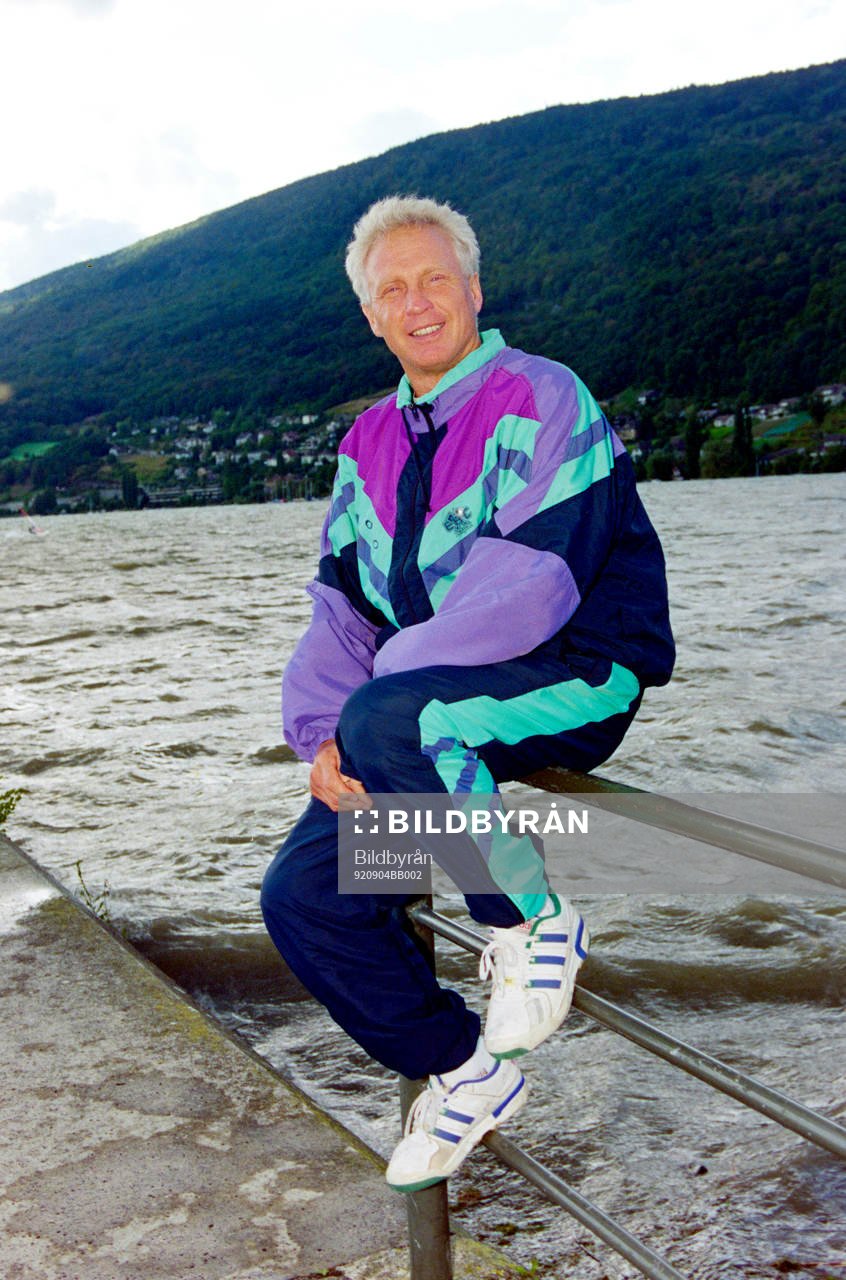Bror Hansson, tränare i Biel