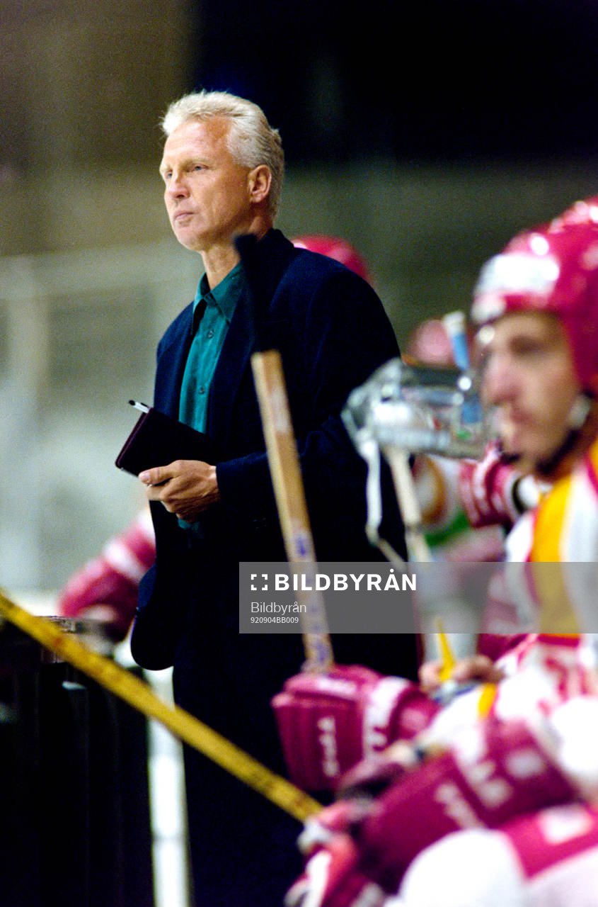 Bror Hansson, tränare i Biel