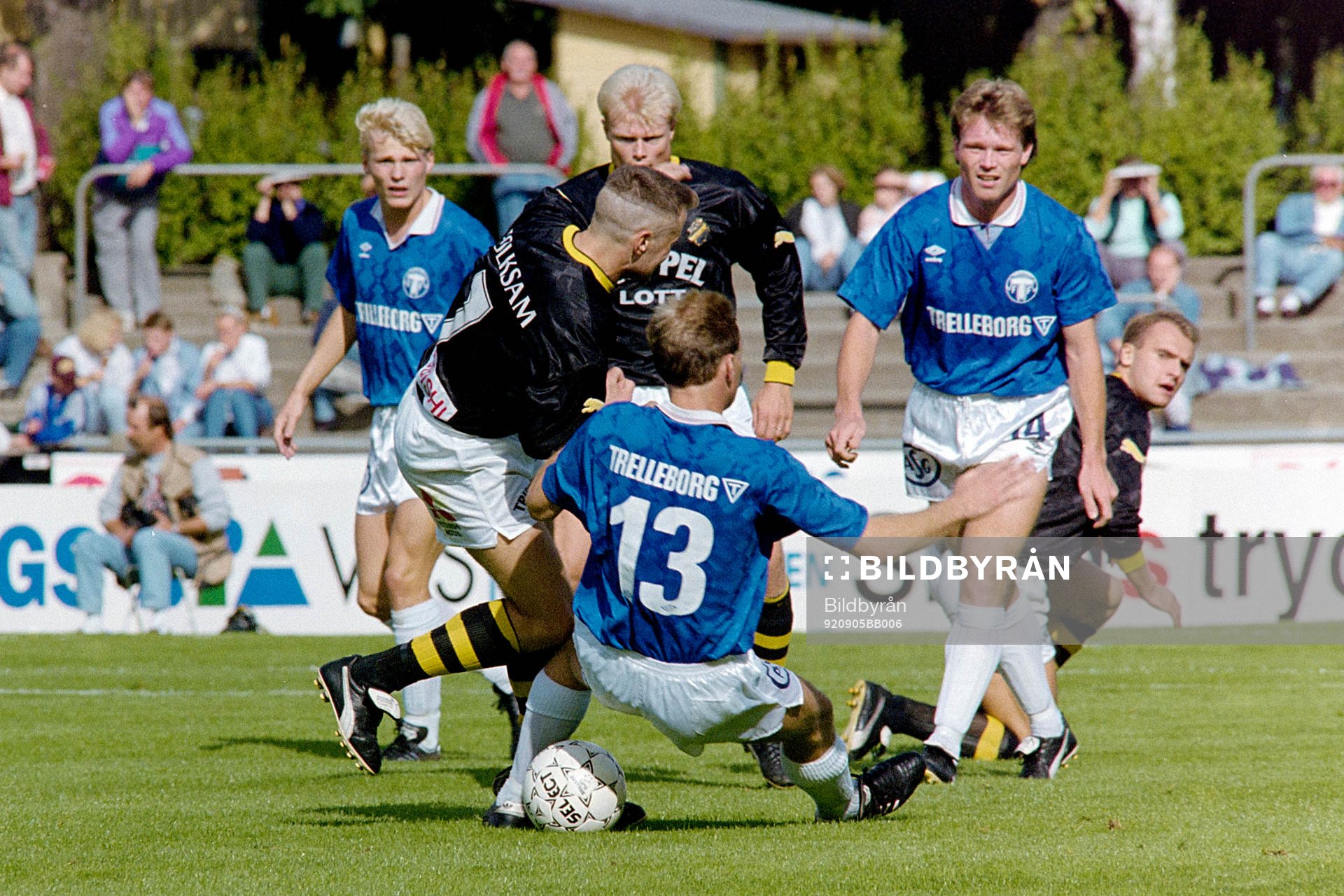 Fotboll, Allsvenskan, Mästerskapsserien, Trelleborg - AIK,