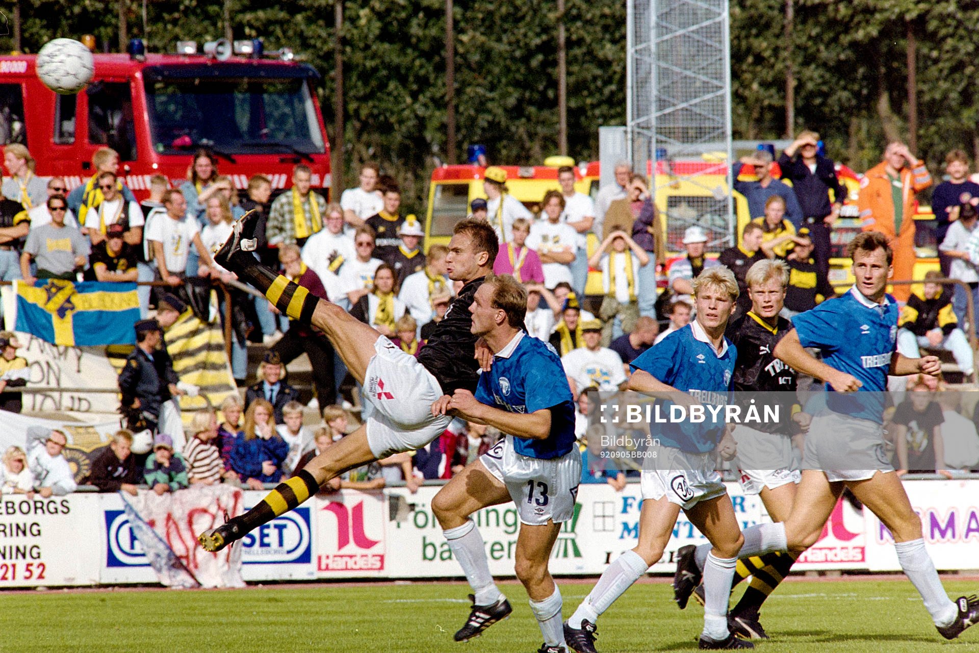 Fotboll, Allsvenskan, Mästerskapsserien, Trelleborg - AIK,