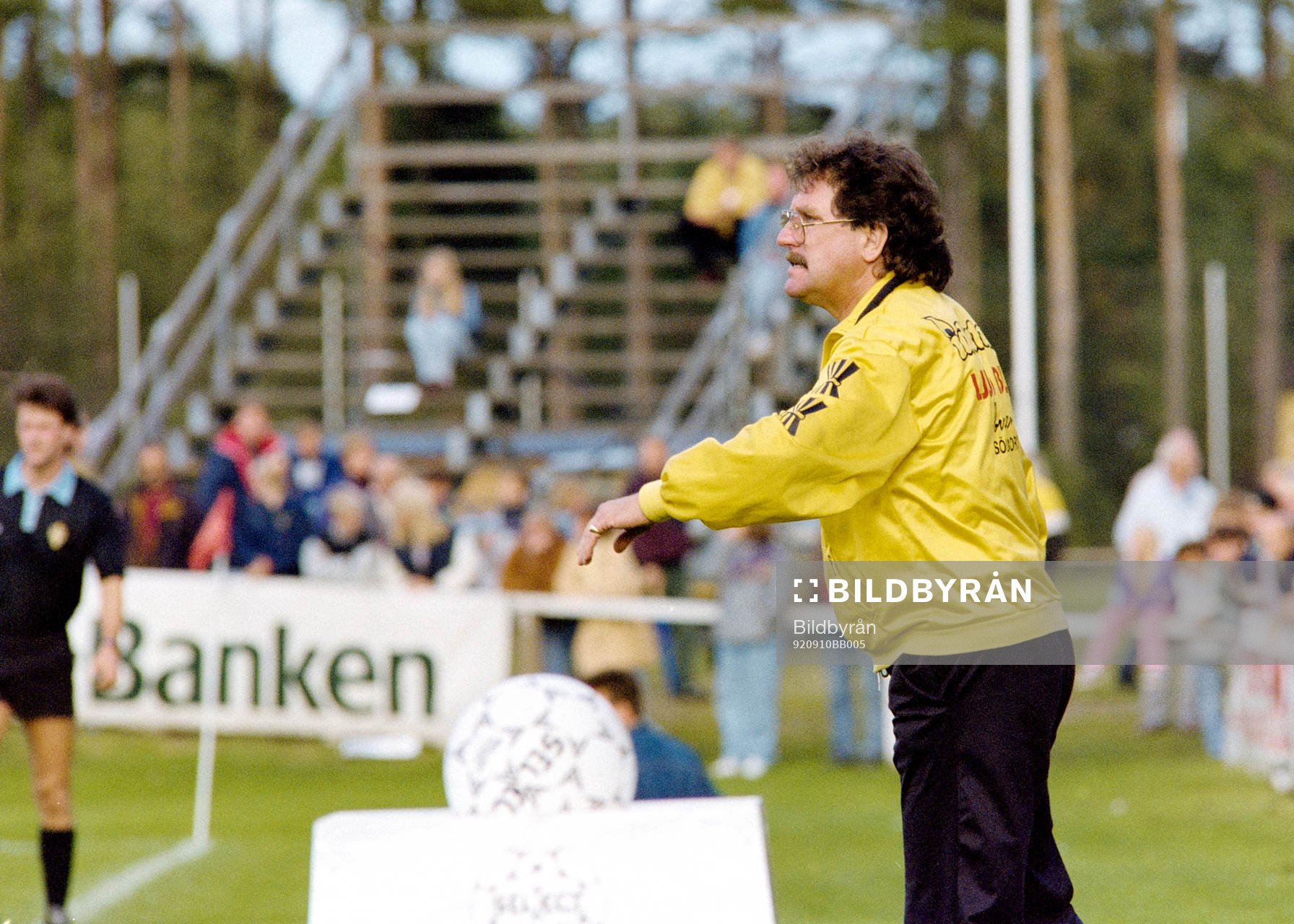 Peter Antoine. tränare i Mjällby