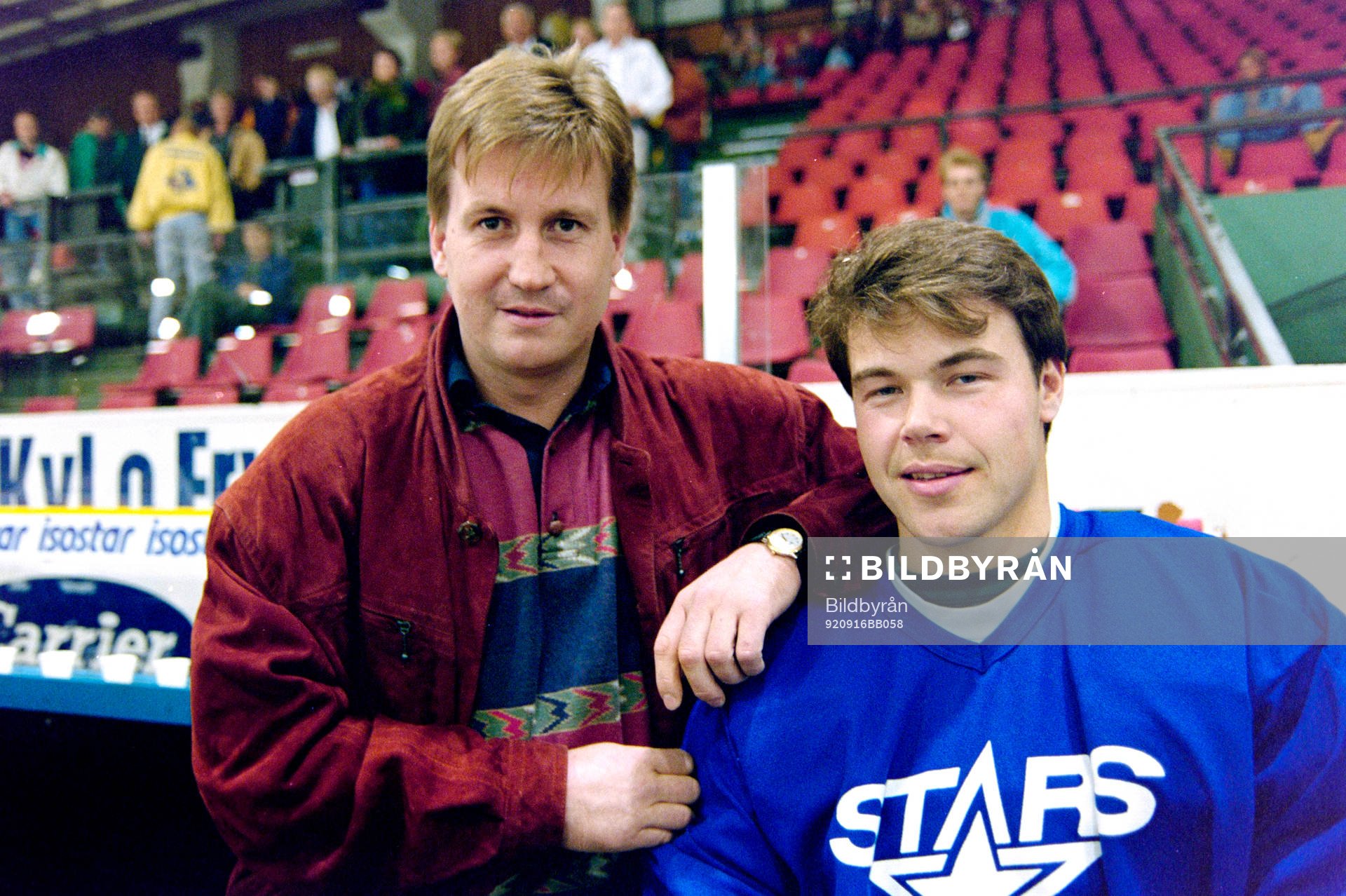 Målvakterna Peter Lindmark, Malmö och Kenneth Johansson,