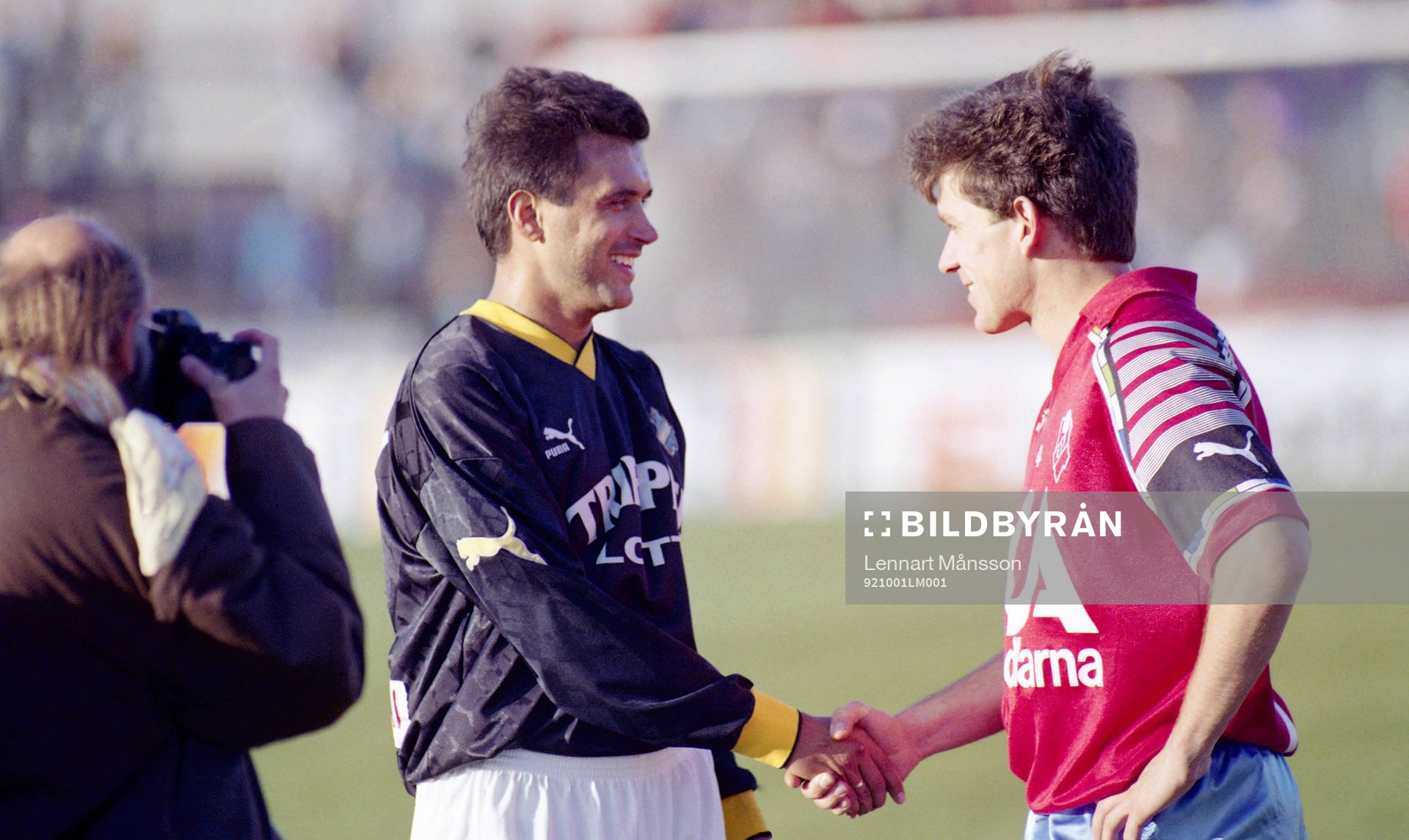 Vadim Jevtusjenko, AIK och Alexander  Gitzelov, Öster.