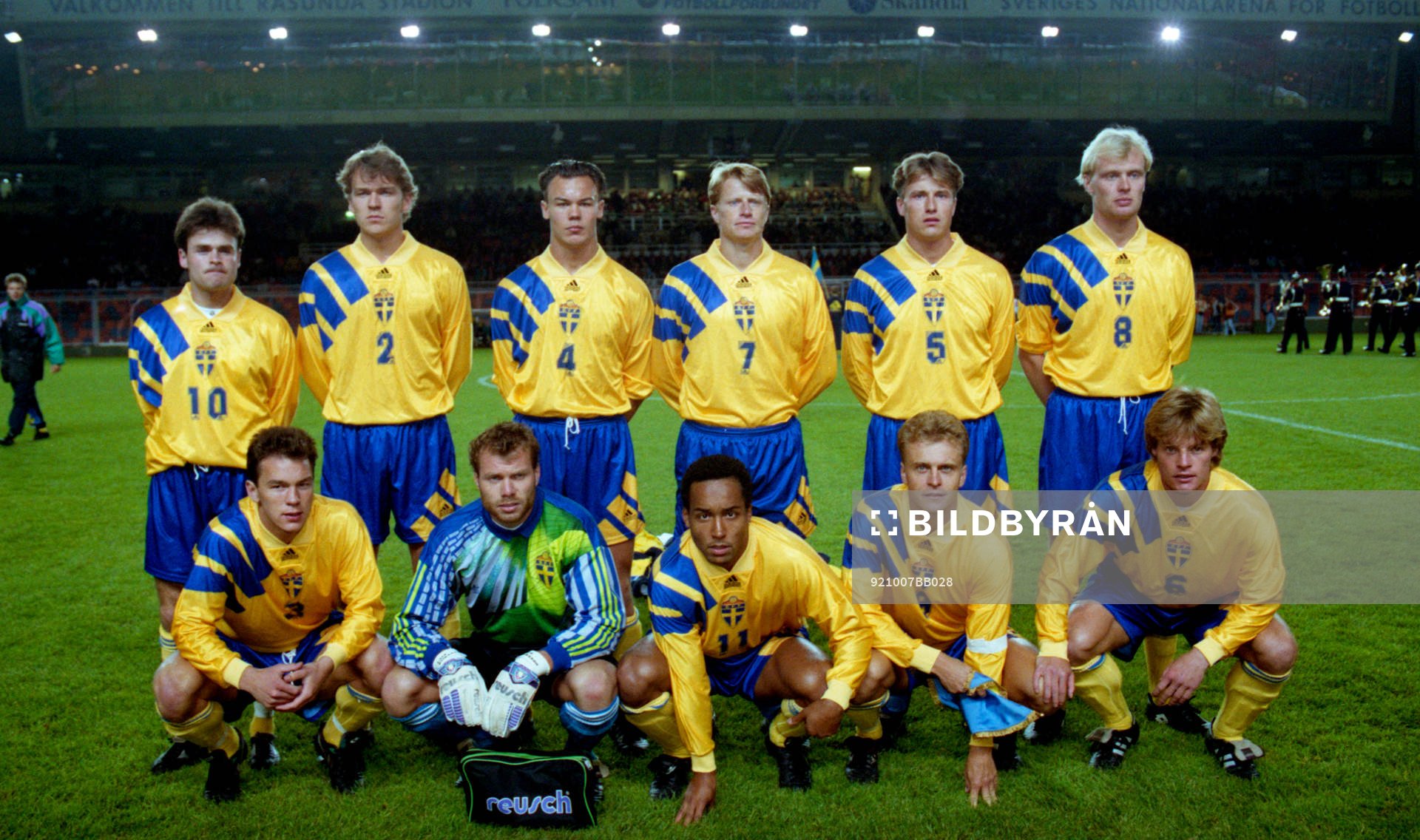 Fotboll, VM-Kval, Sverige - Bulgarien, 2-0, lagbild,