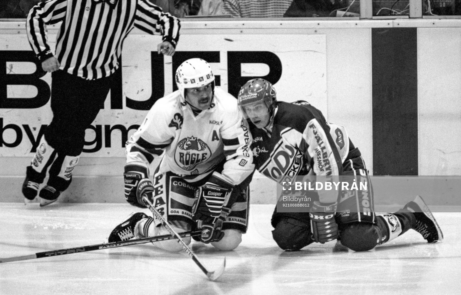 Kari Eloranta, Rögle och Peter Forsberg, Modo på knä
