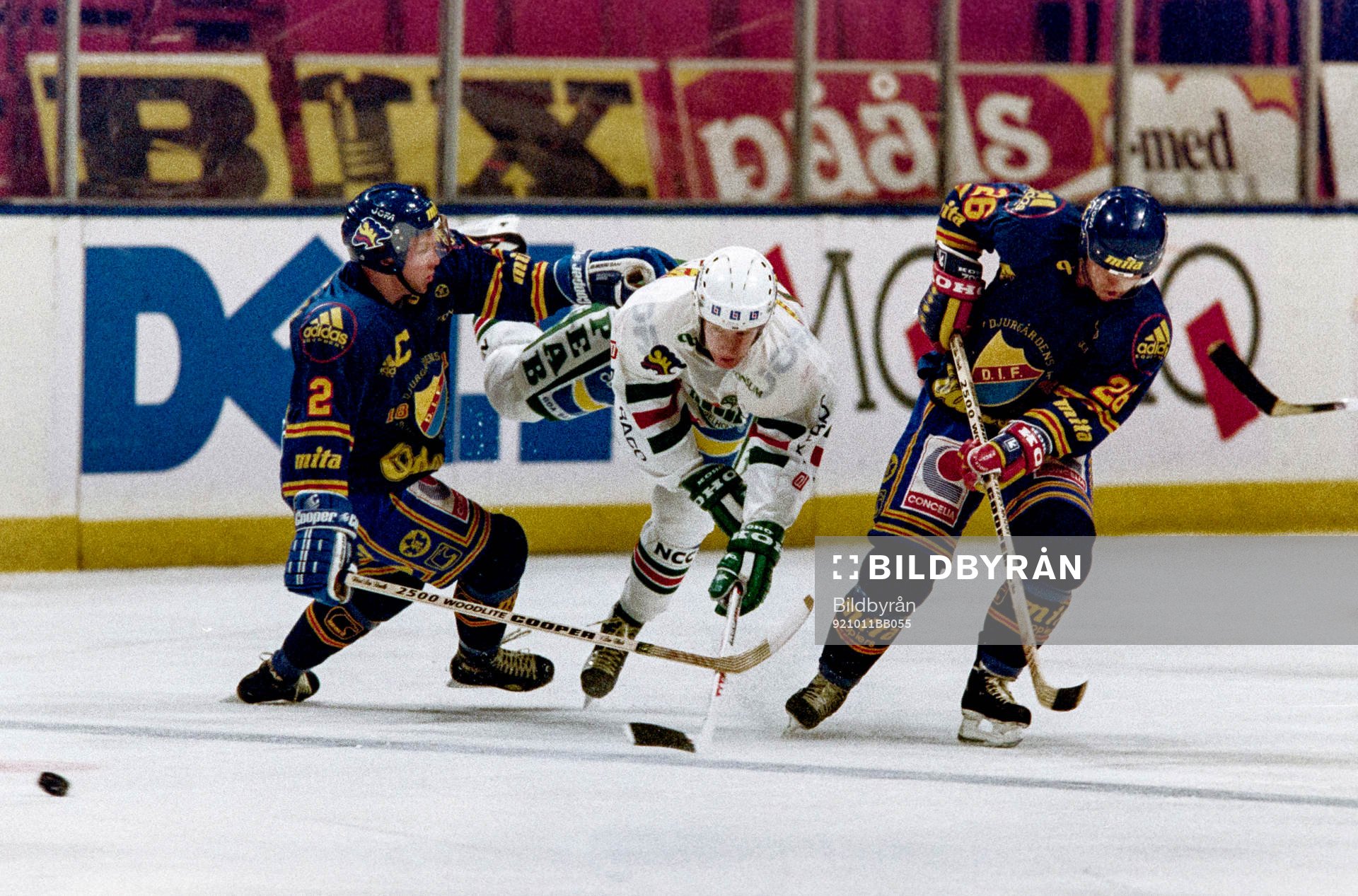 Charles Berglund och Jan Viktorsson, Djurgården stoppar en