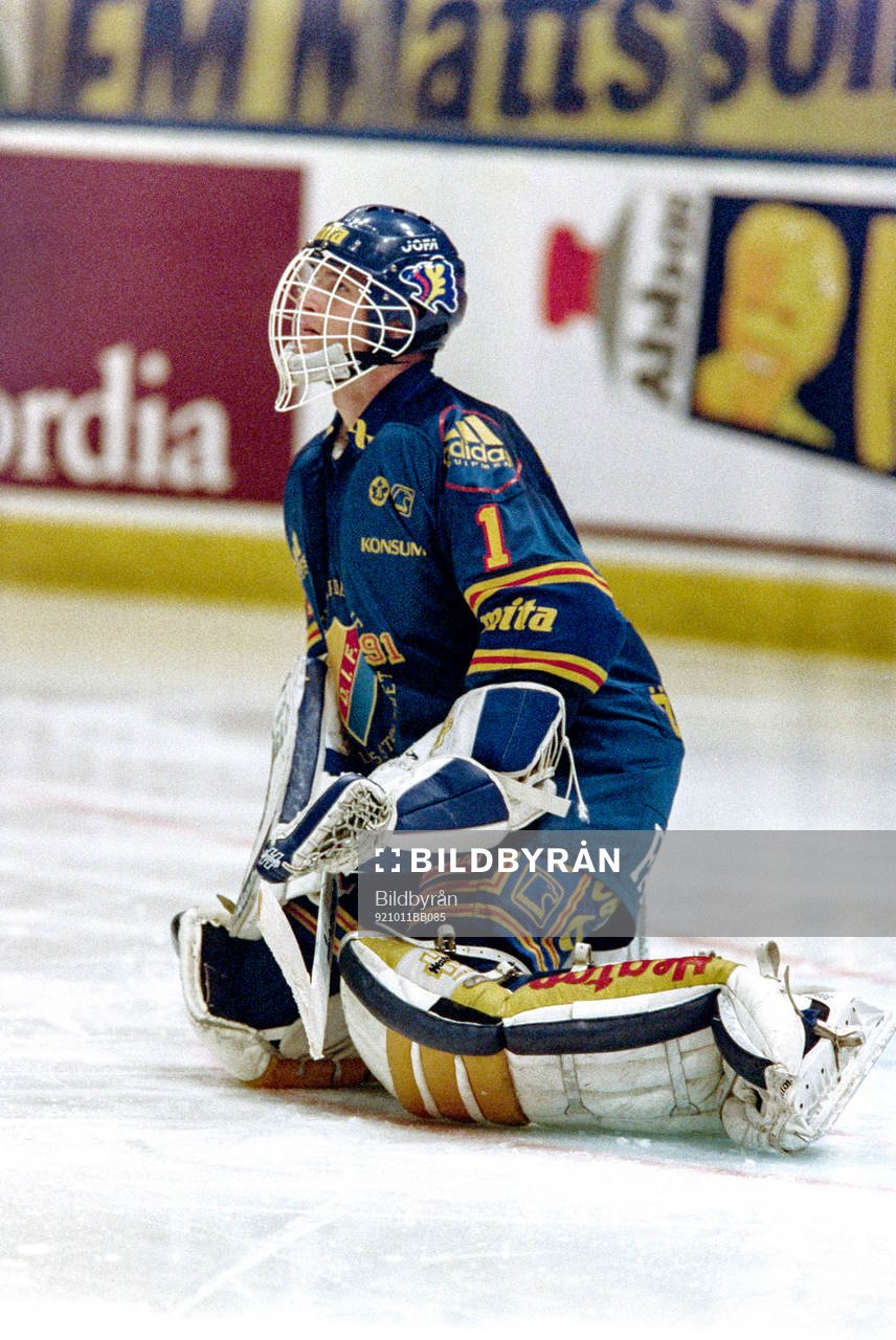 Djurgårdens målvakt Thomas Östlund