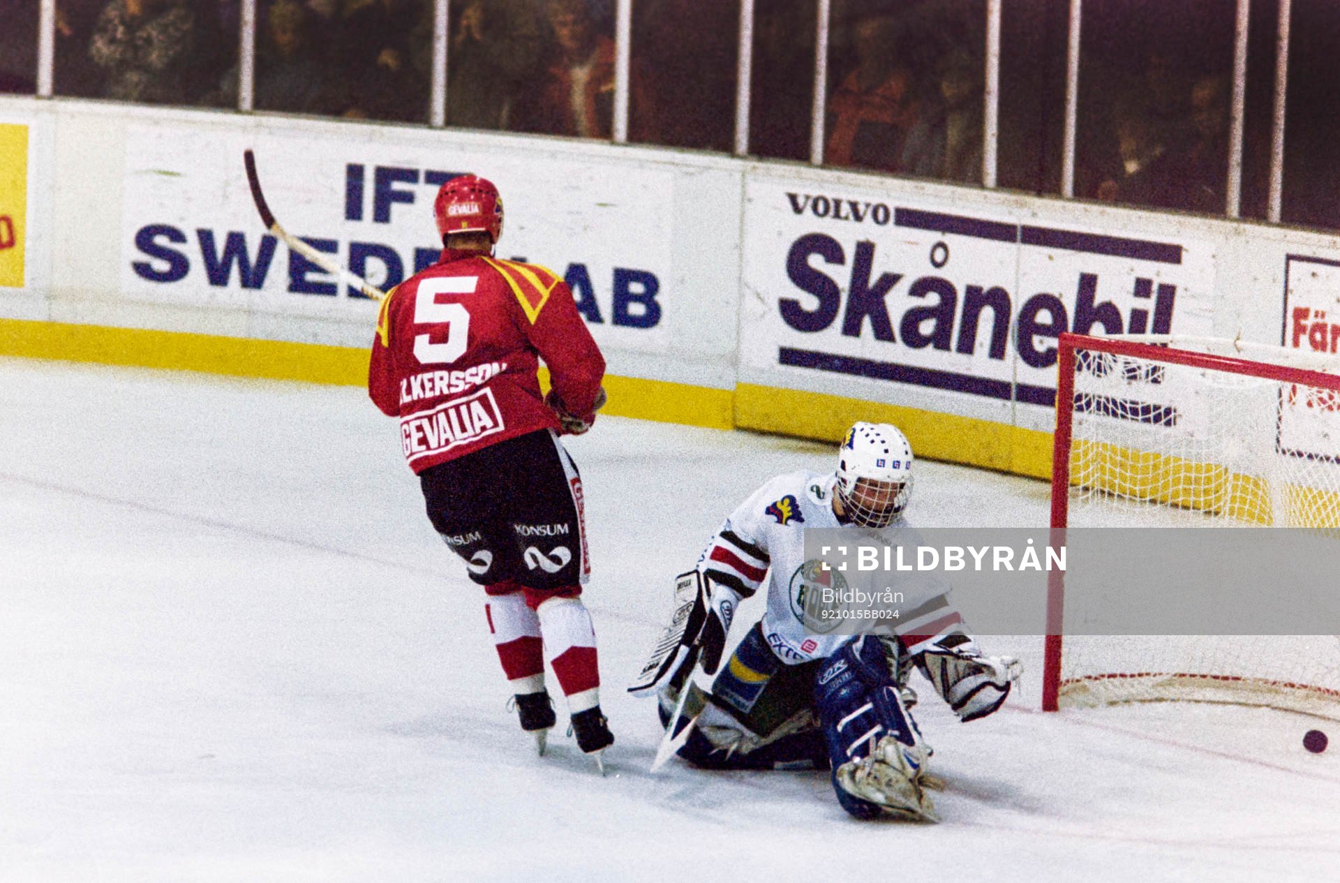 Tommy Melkersson, Brynäs gör mål på Rögle