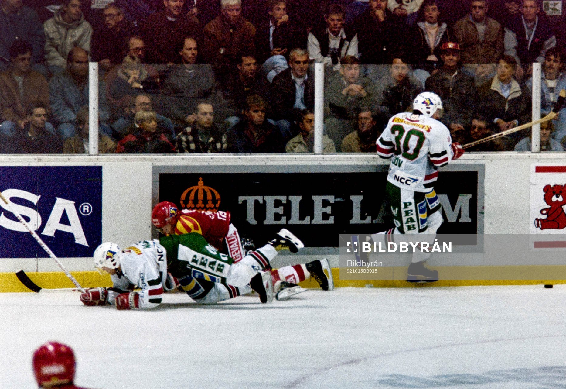 Mats Lööv, Rögle med pucken