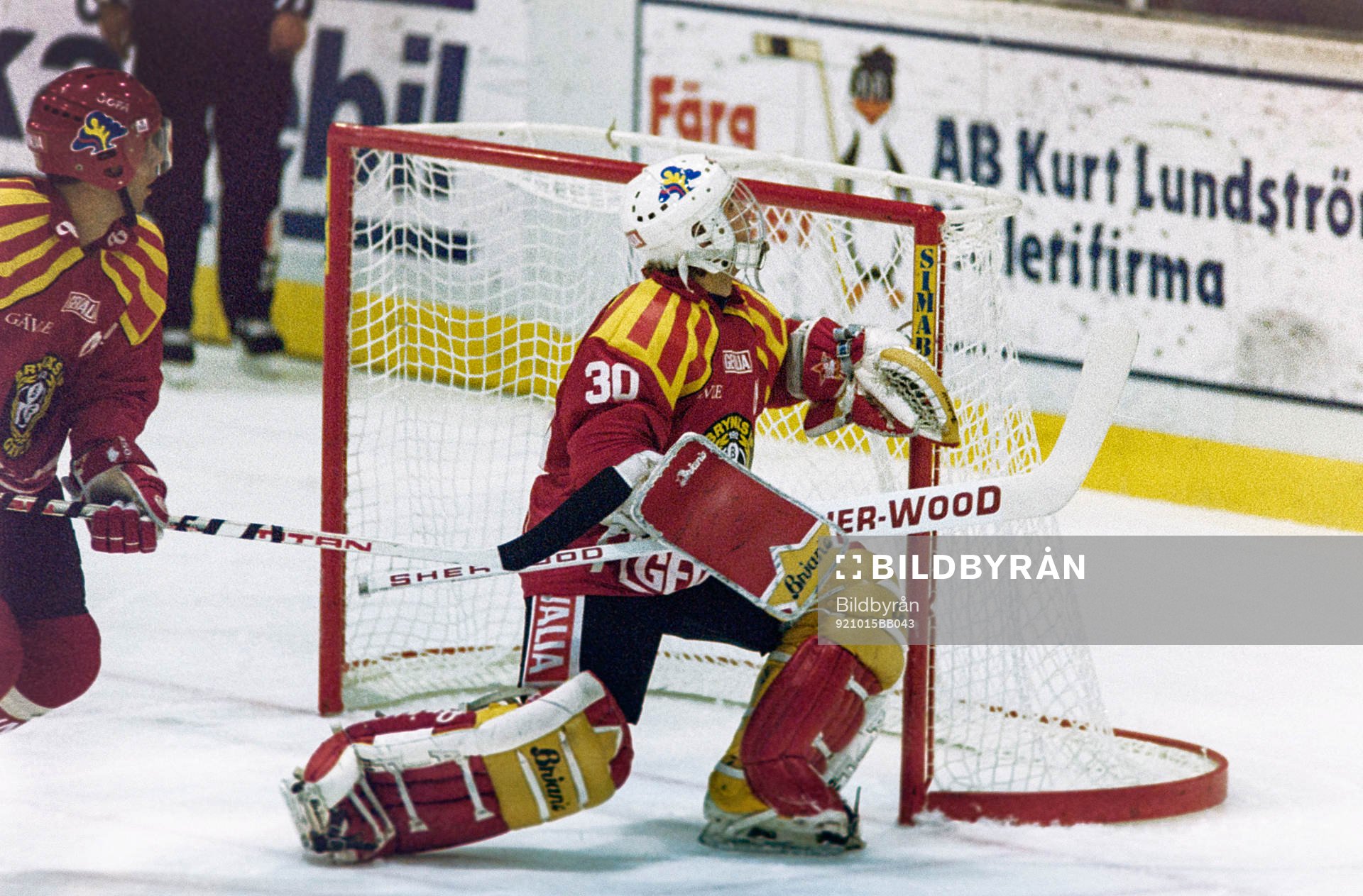 Michael Sundlöv, målvakt i Brynäs