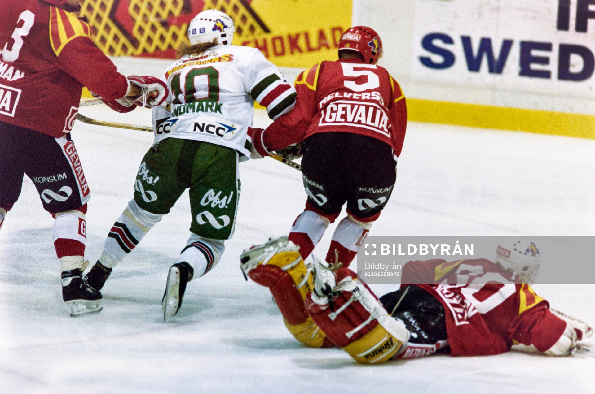 Mikael Lindman och Tommy Melkersson, Brynäs stoppar