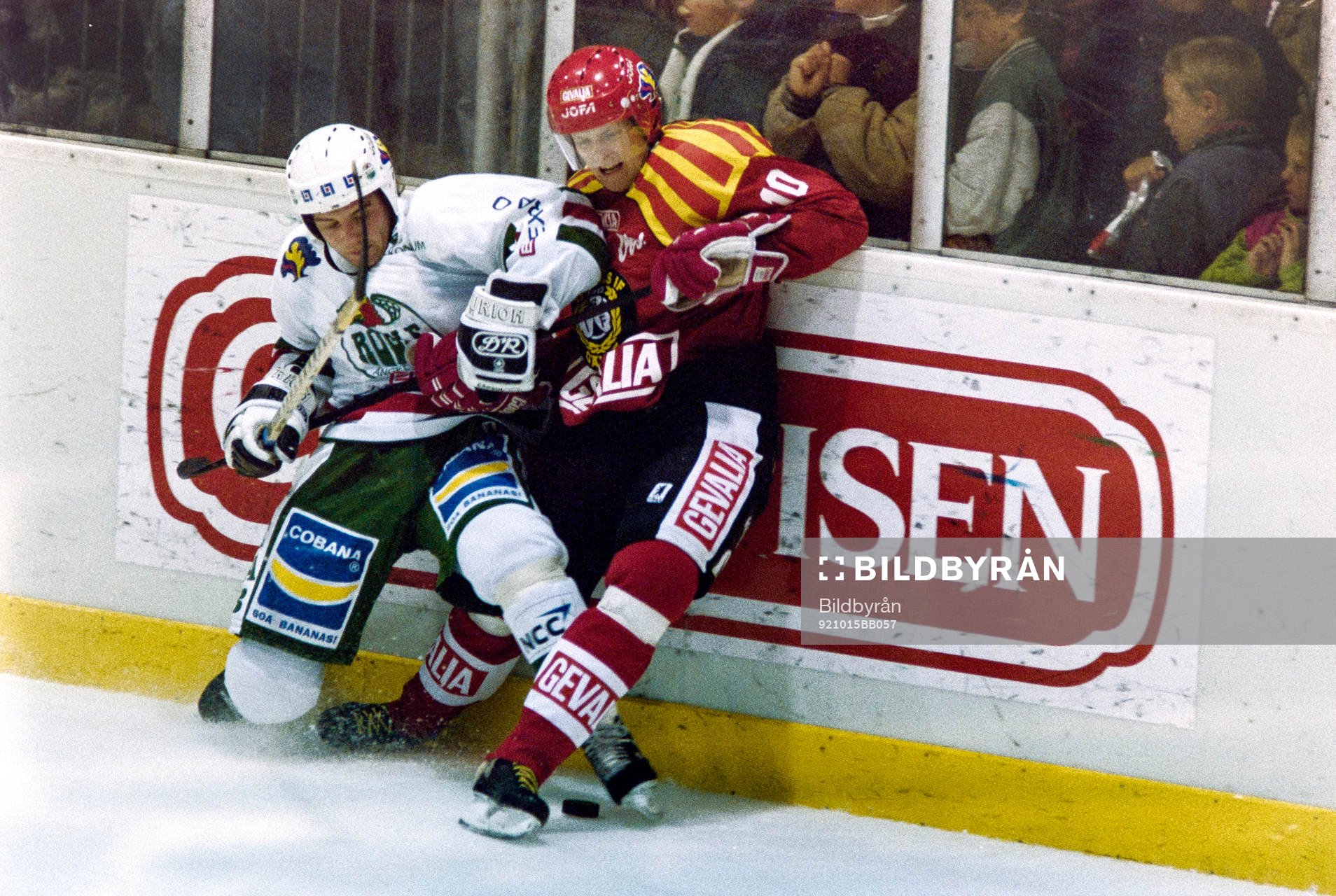 Igor Stelnov, Rögle trycker upp Thomas Tallberg, Brynäs i