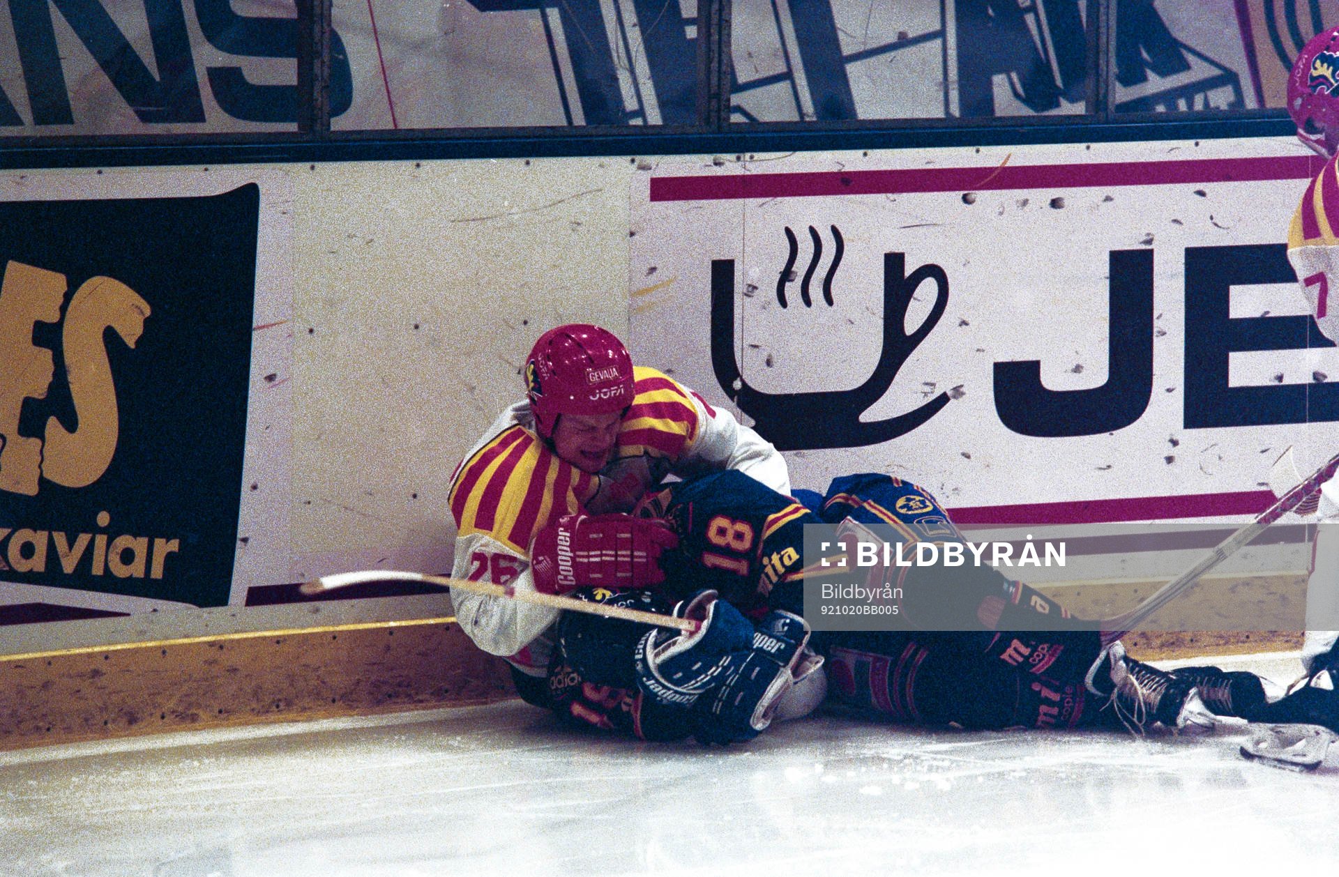 Jan Larsson, Brynäs och Thomas Johansson, Djurgården i