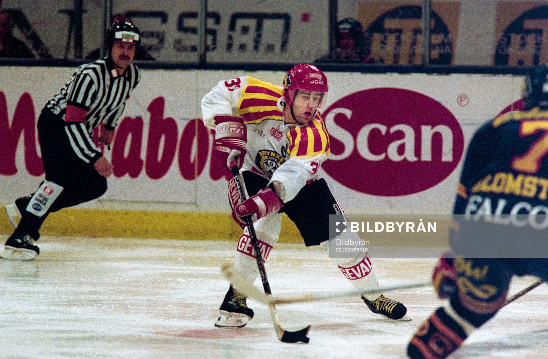 Peter Larsson, Brynäs med pucken