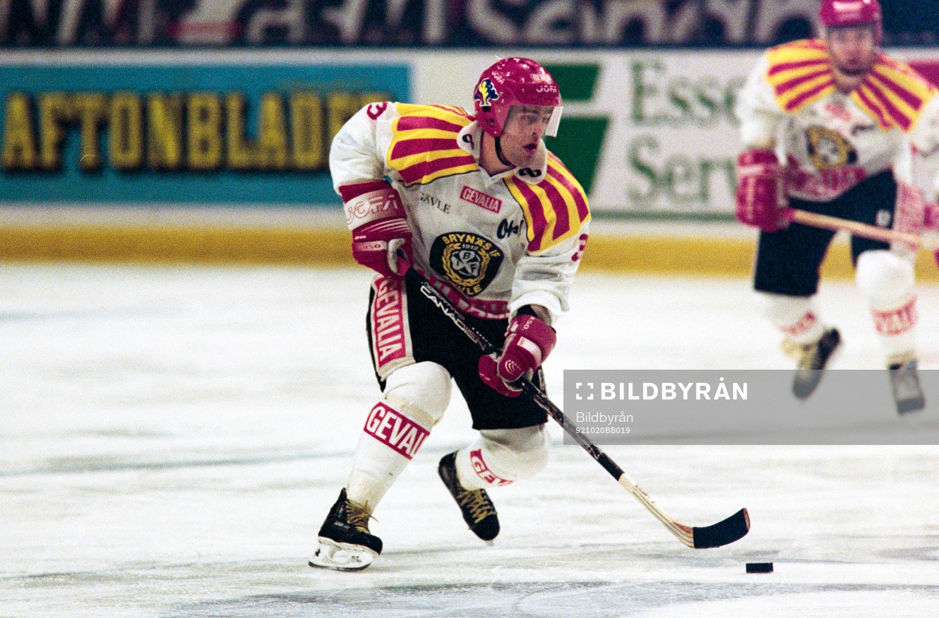 Peter Larsson, Brynäs med pucken