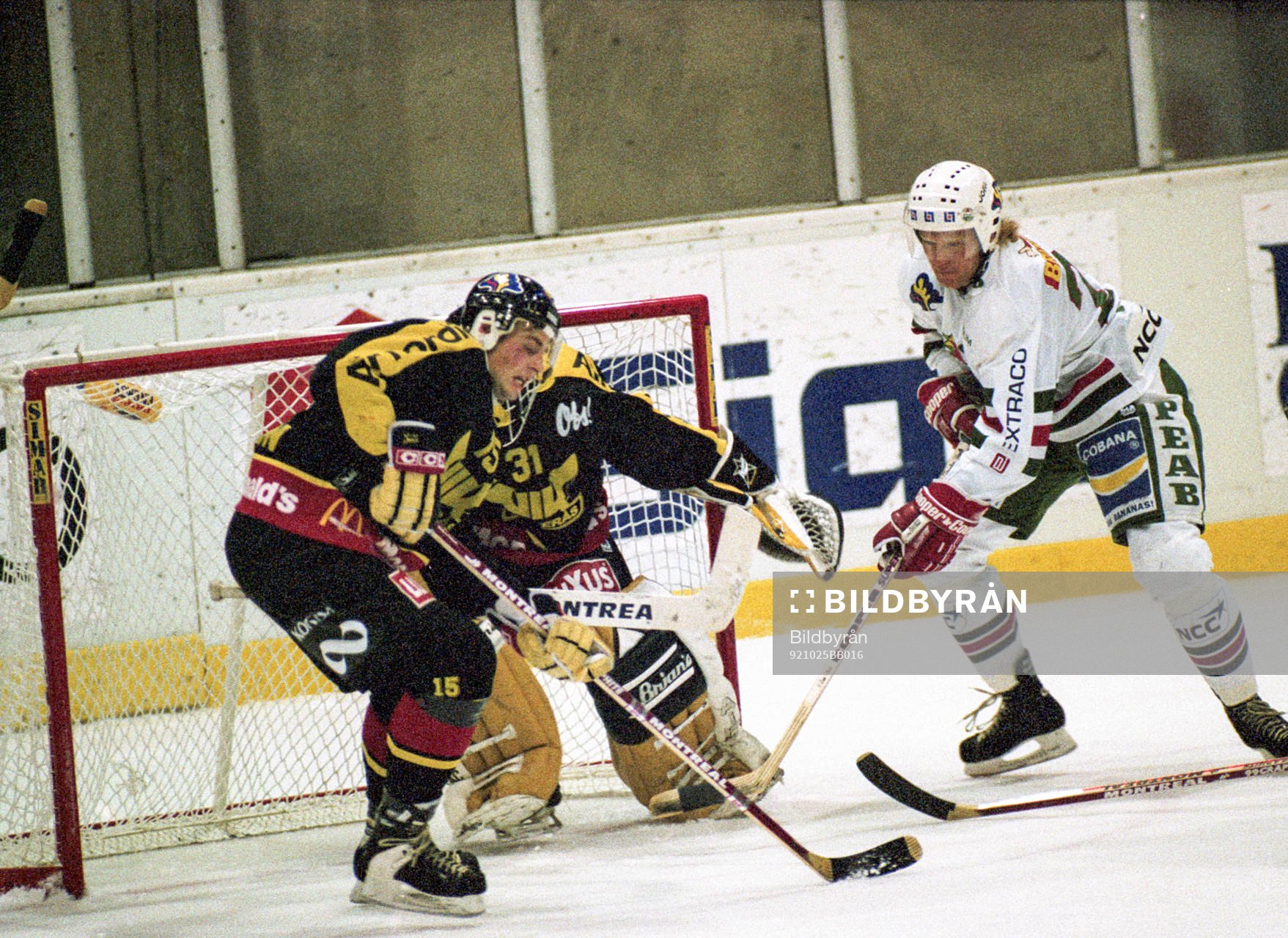 Roger Elvenes, Rögle framför Tommy Salo i