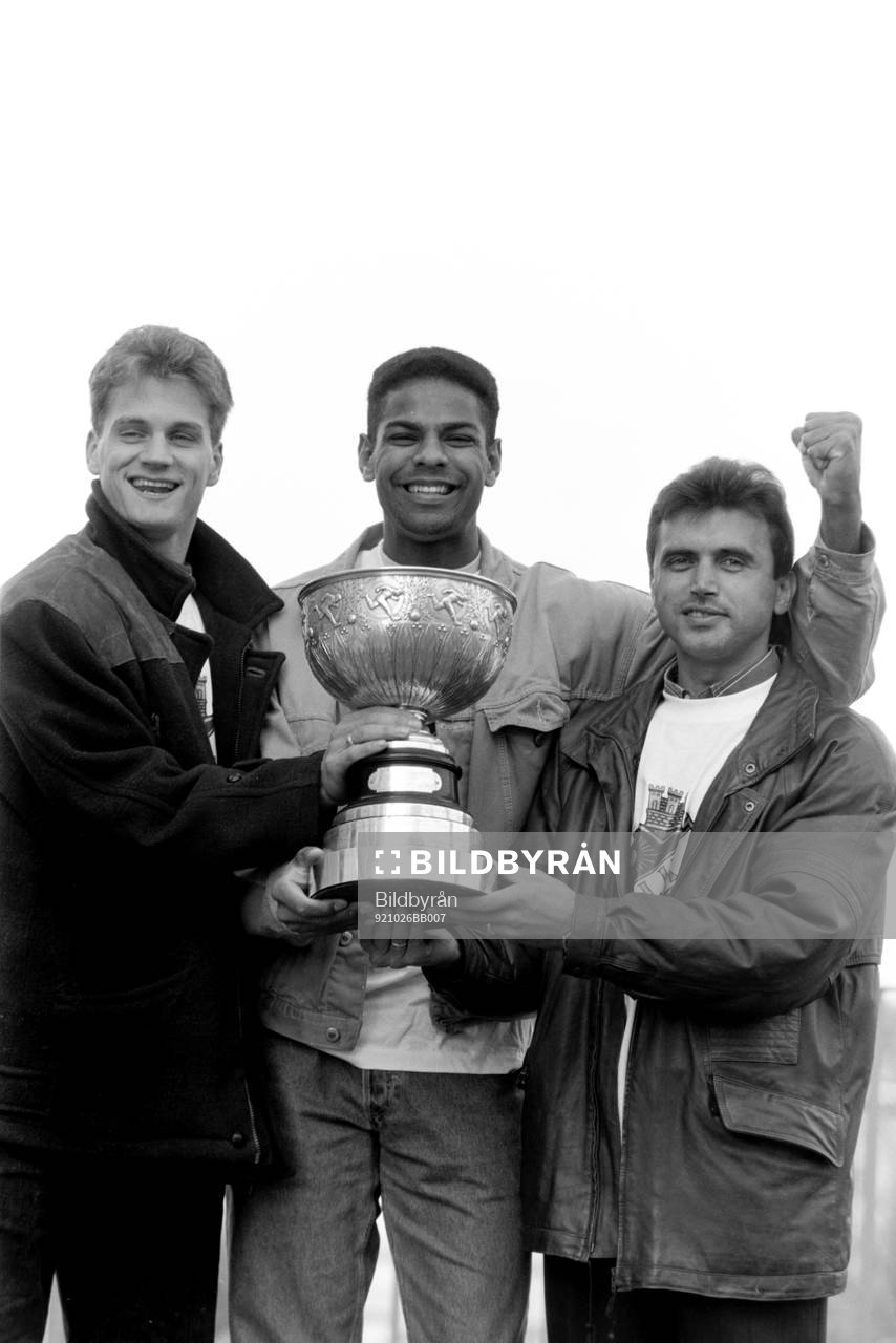 Gary Sundgren, Pascal Simpson och Vadim Jevtusjenko med von