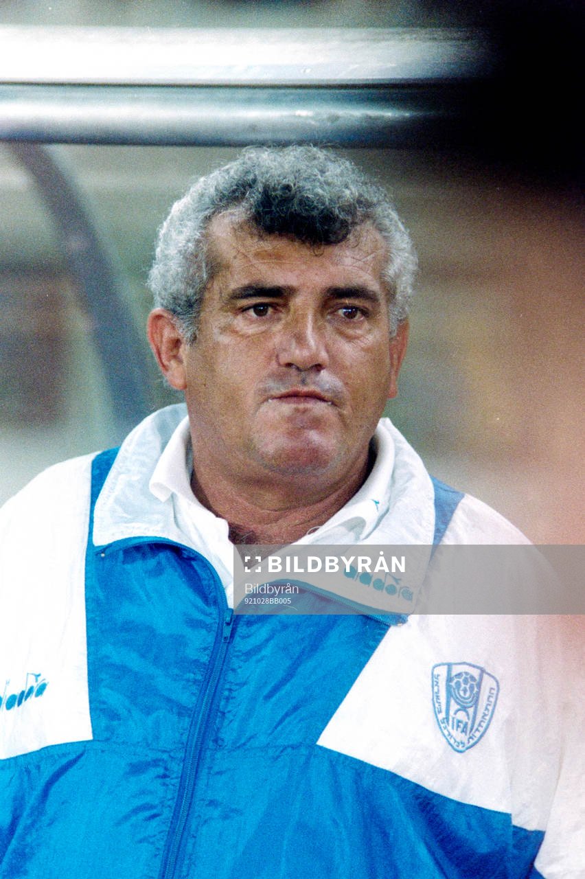 Shlomo Sharf, förbundskapten i Israel