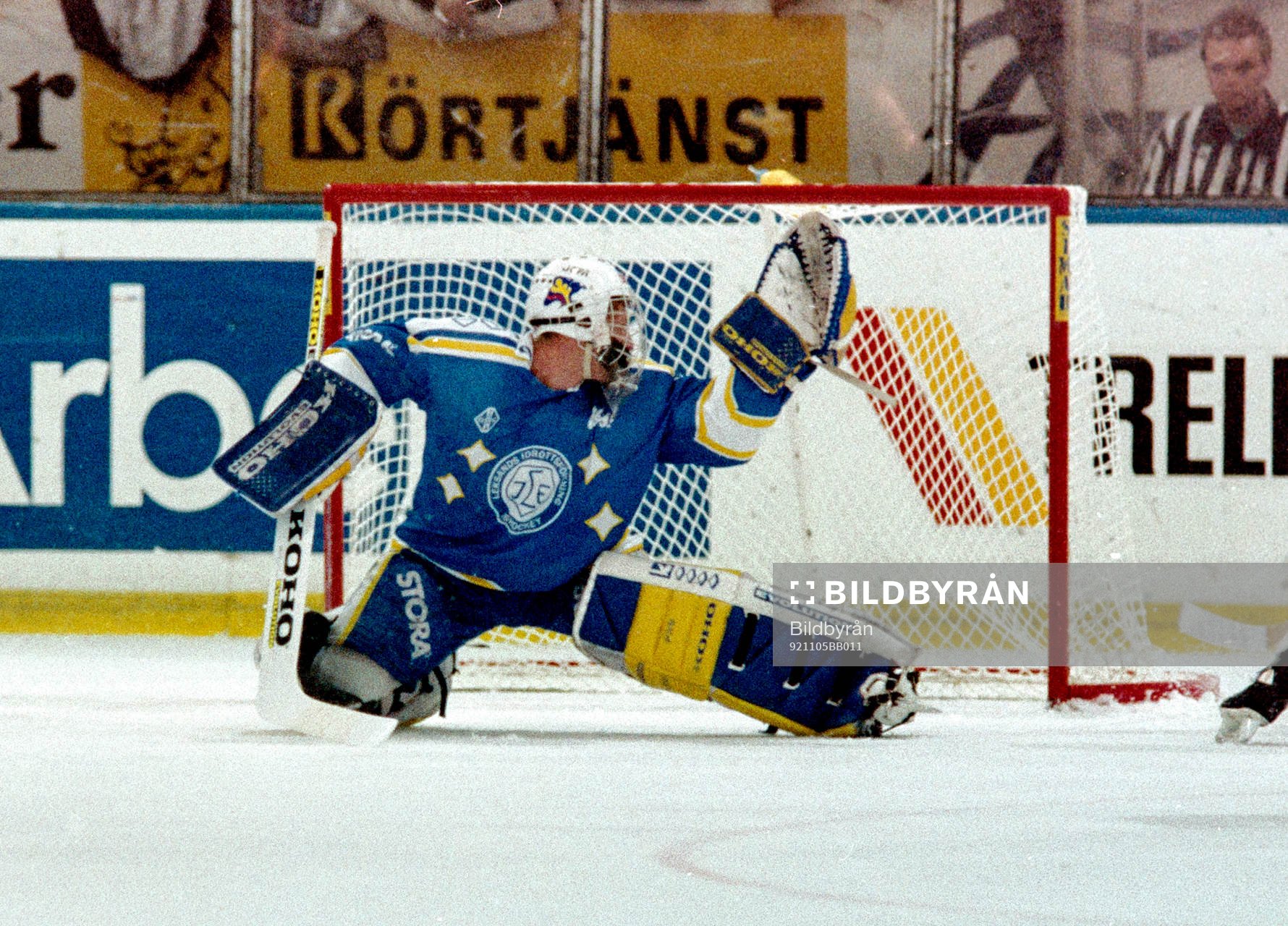 Jonas Levén, målvakt i Leksand