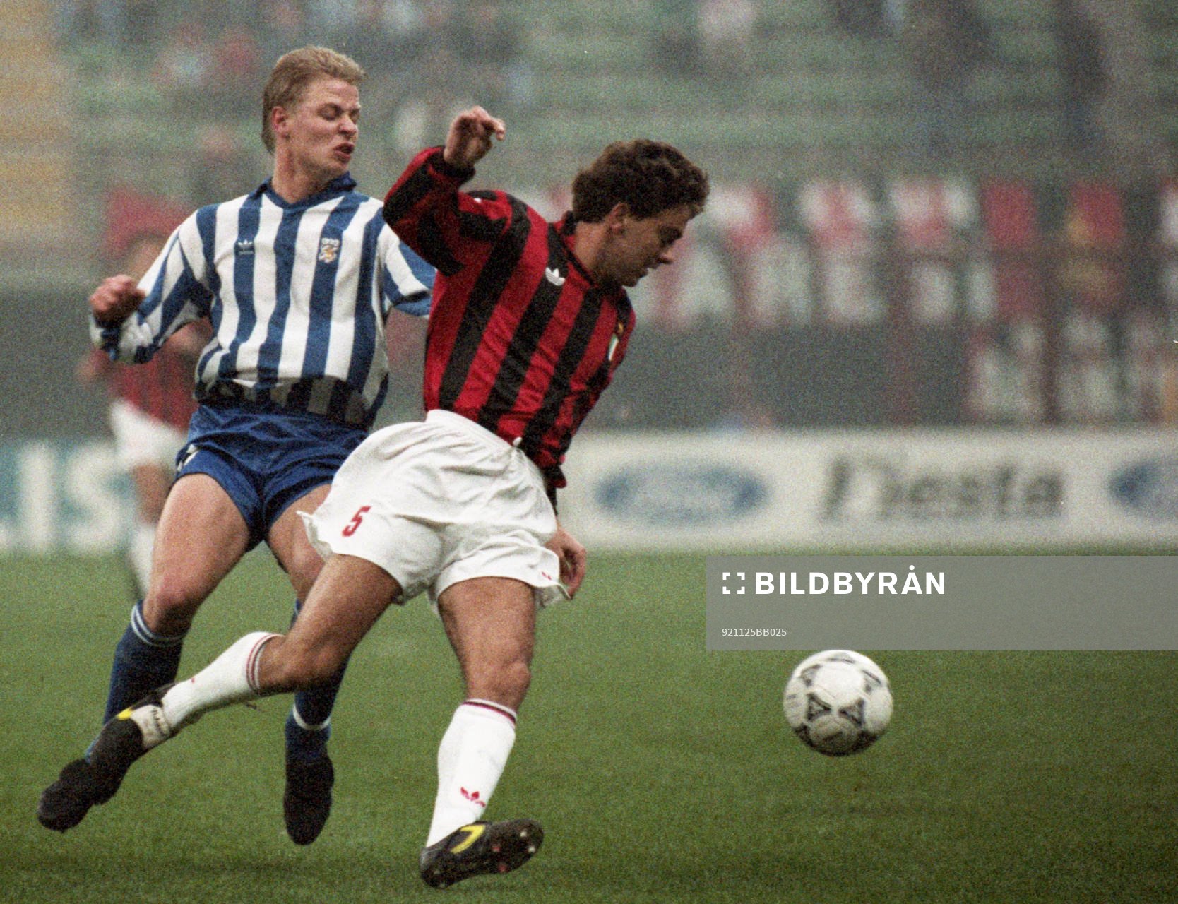 Mikael Nilsson, Göteborg och Alessandro Costacurta, Milan