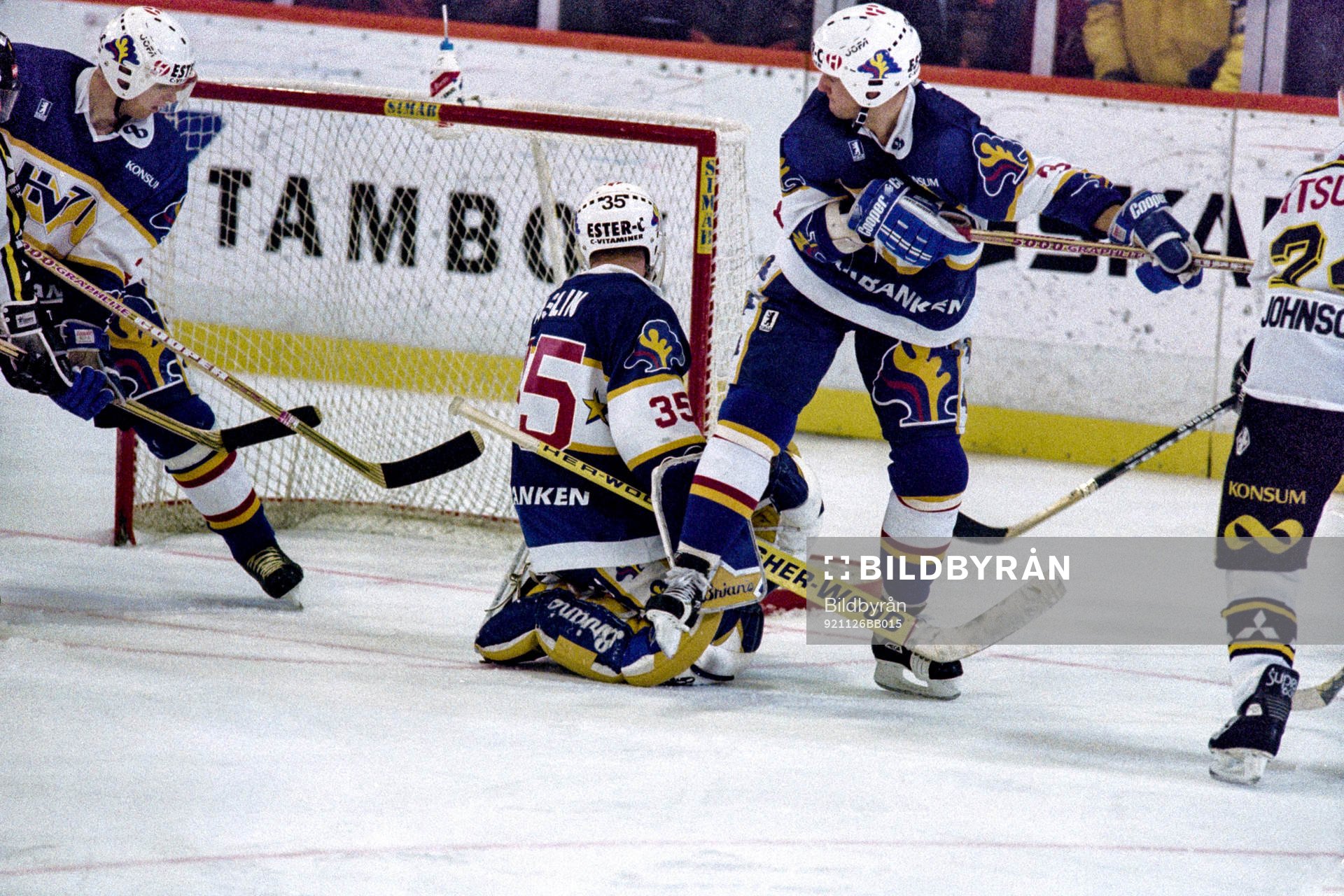 Peter Åslin, målvakt i HV71